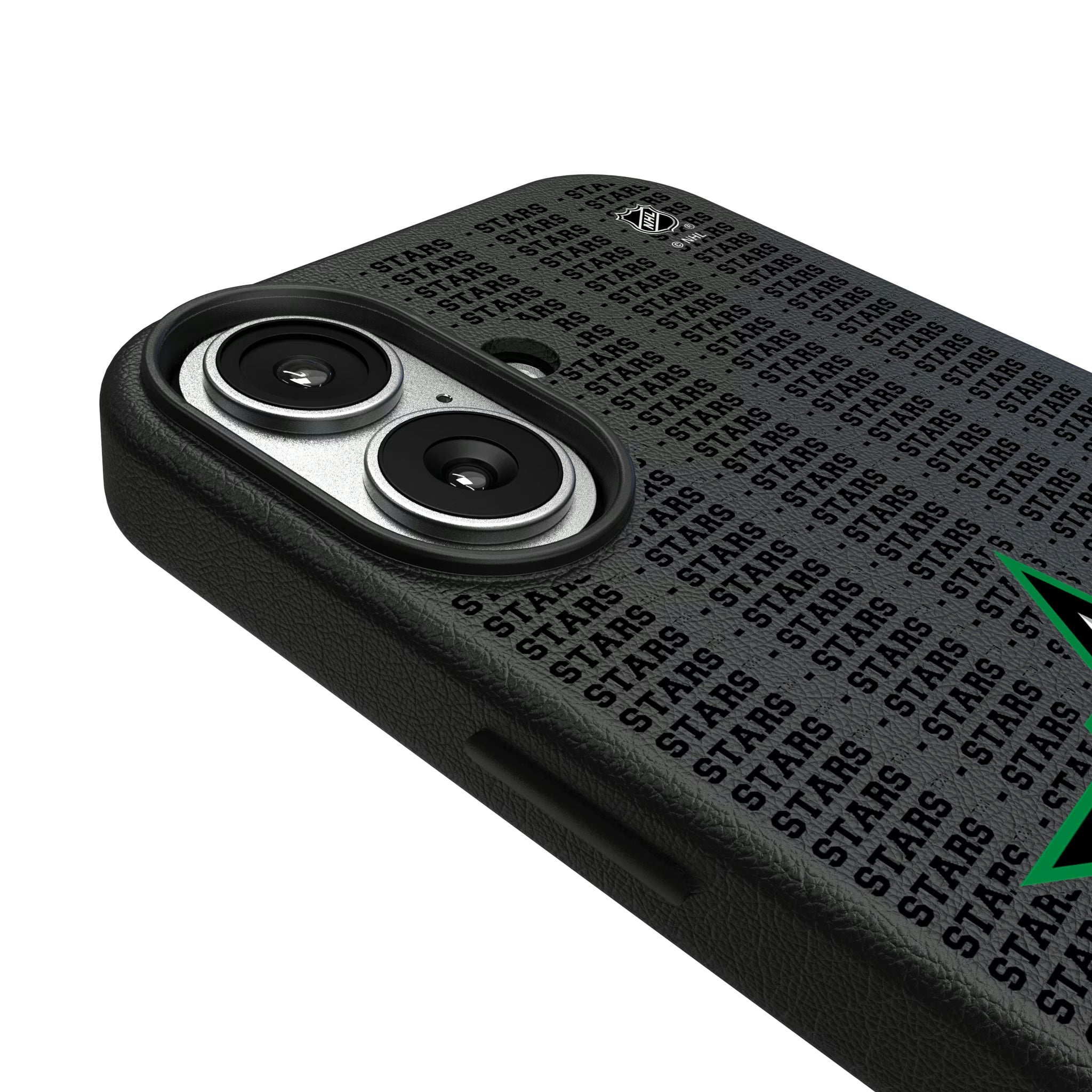 Dallas Stars Text Backdrop iPhone MagSafe Compatible Phone Case for Apple iPhone - Detail#Device_iPhone 17