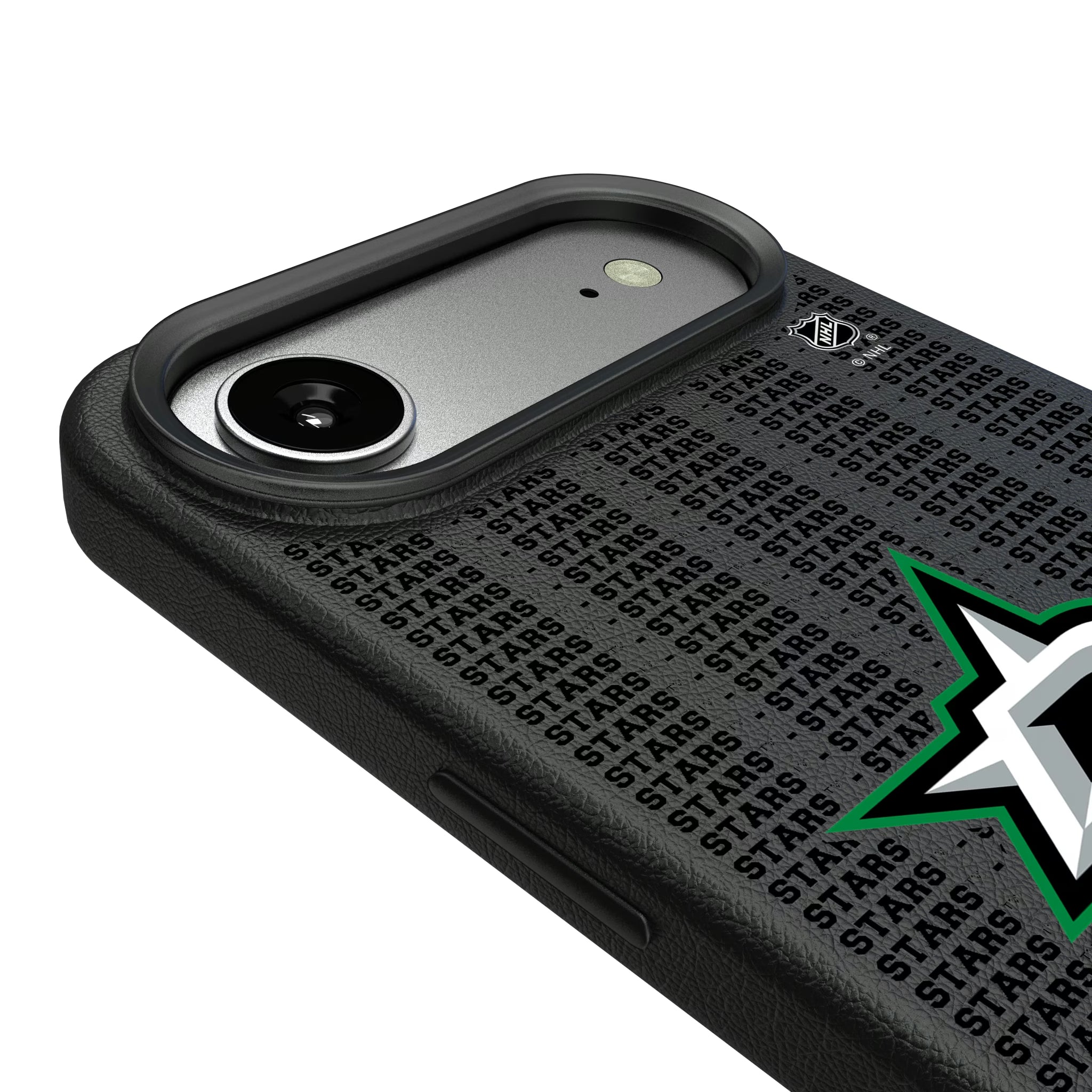 Dallas Stars Text Backdrop iPhone MagSafe Compatible Phone Case for Apple iPhone - Detail#Device_iPhone Air