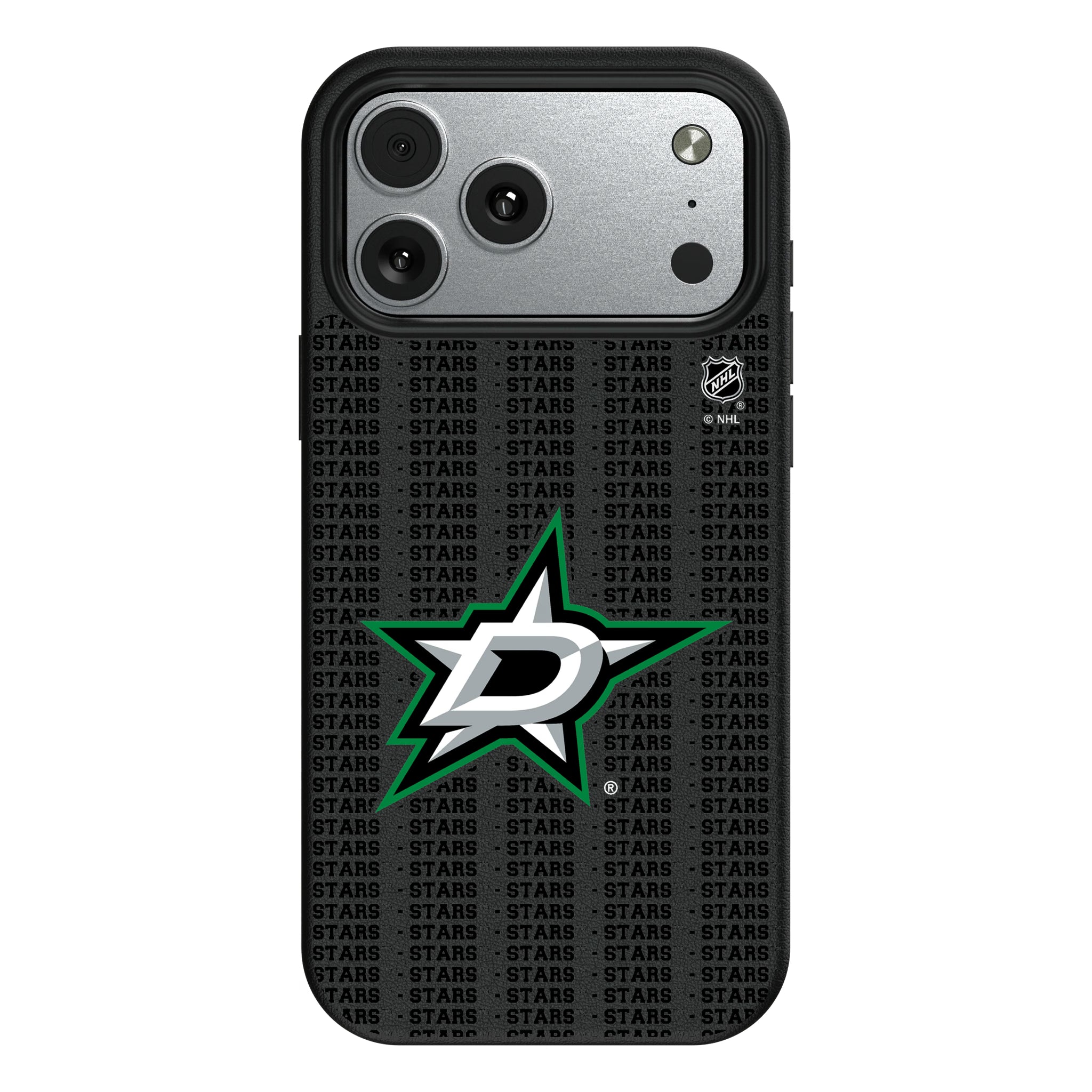 Dallas Stars Text Backdrop iPhone MagSafe Compatible Phone Case for Apple iPhone#Device_iPhone 17 Pro Max