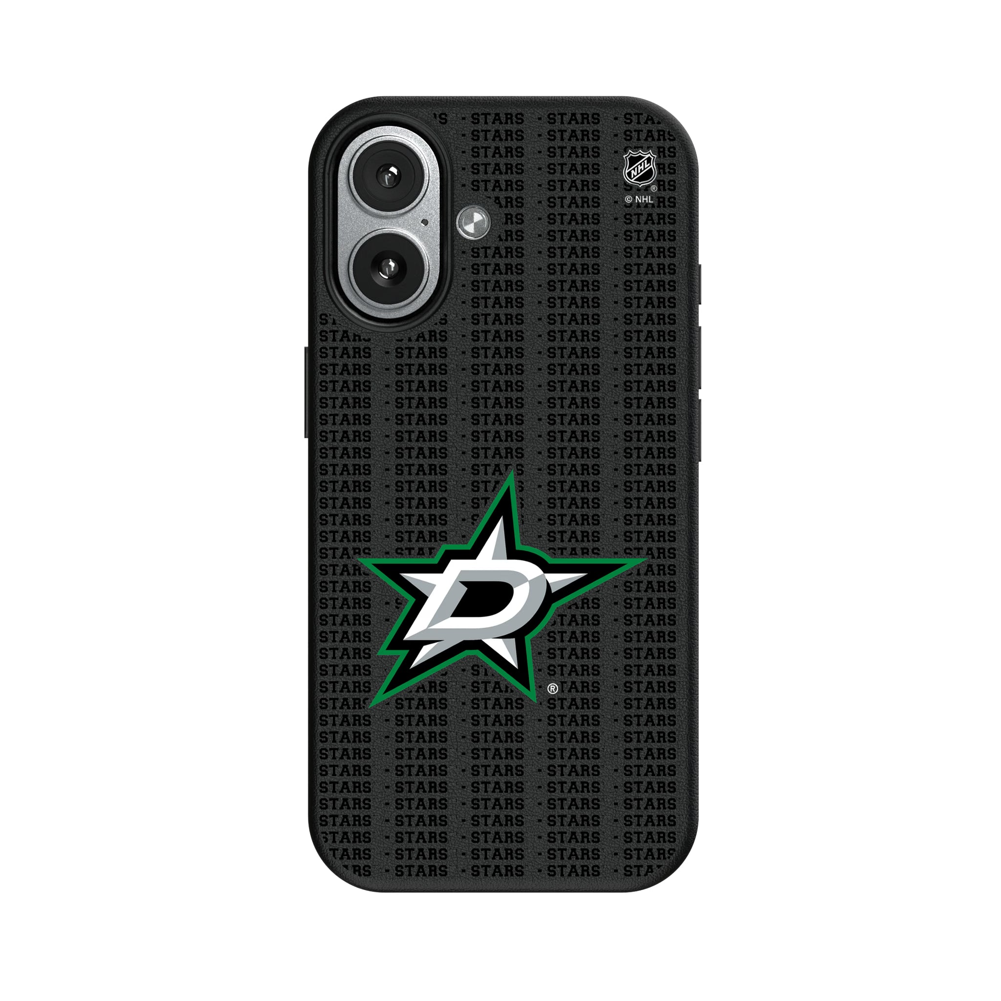 Dallas Stars Text Backdrop iPhone MagSafe Compatible Phone Case for Apple iPhone#Device_iPhone 17