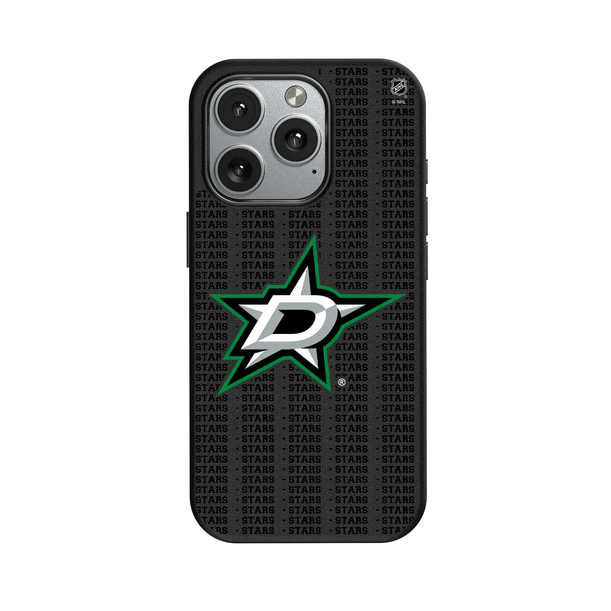 Dallas Stars Text Backdrop iPhone MagSafe Compatible Phone Case for Apple iPhone