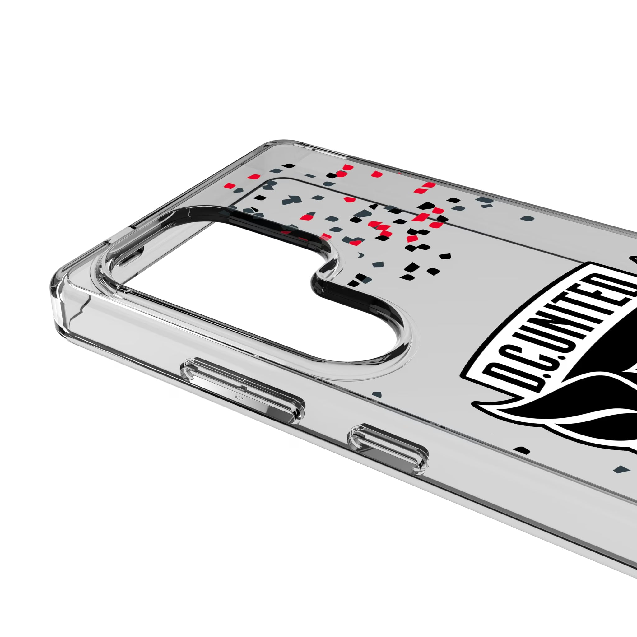 DC United Confetti Galaxy Clear Phone Case for Samsung Galaxy - Detail