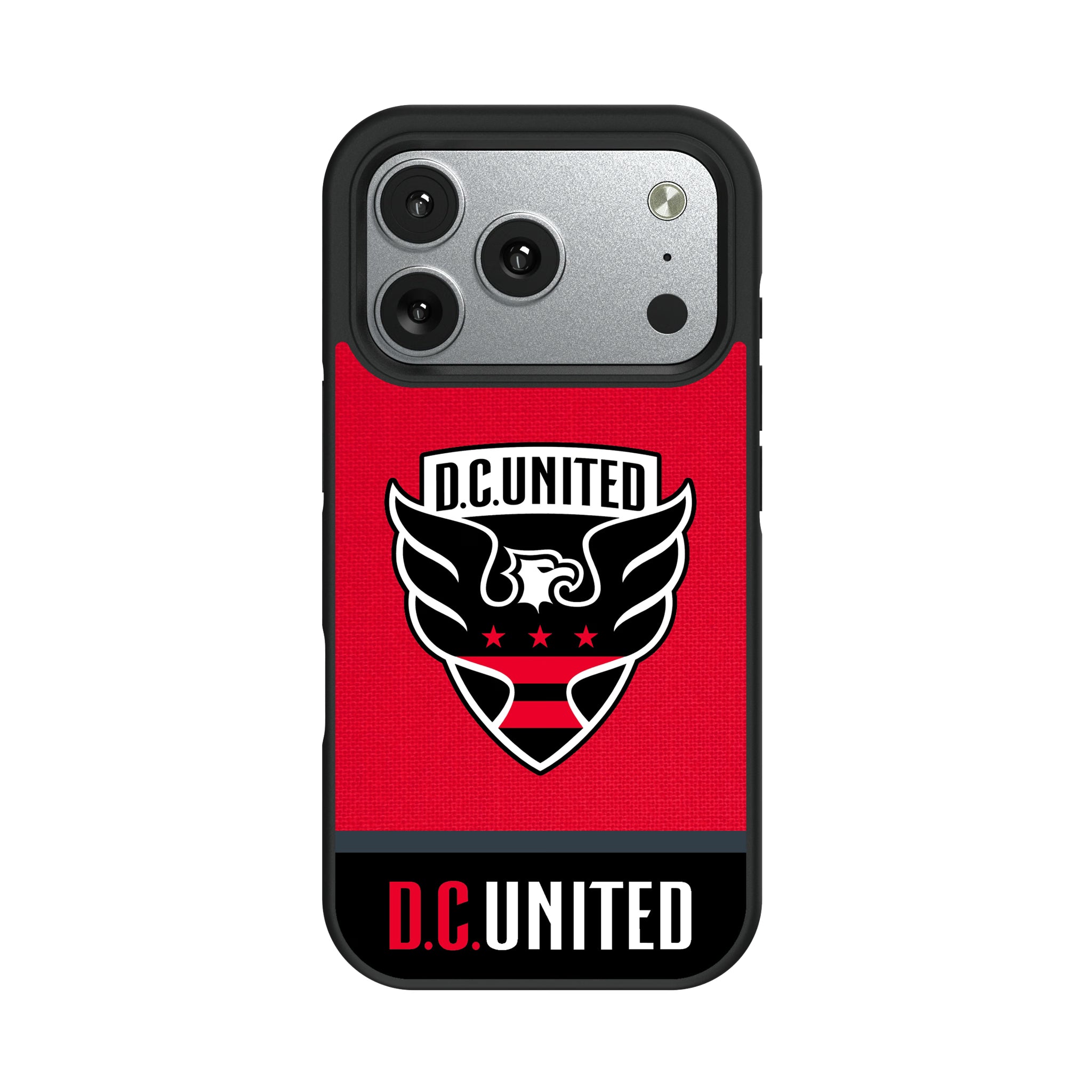 DC United Endzone Solid iPhone Bump Phone Case for Apple iPhone#Device_iPhone 17 Pro