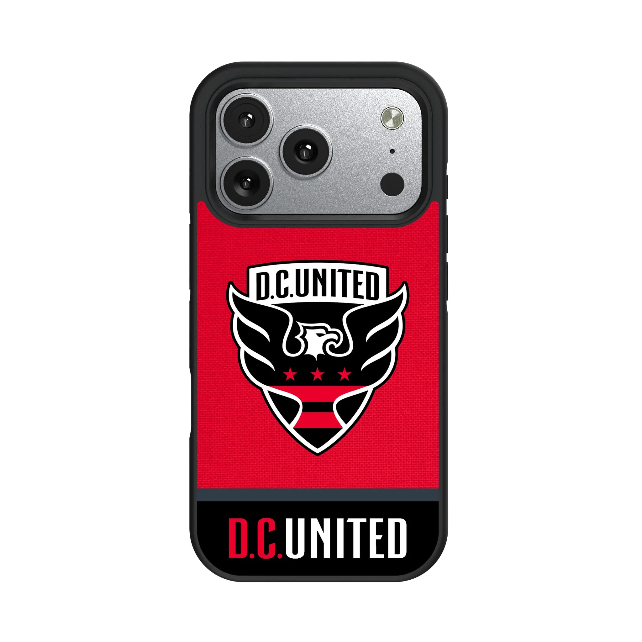 DC United Endzone Solid iPhone Bump Phone Case for Apple iPhone#Device_iPhone 17 Pro