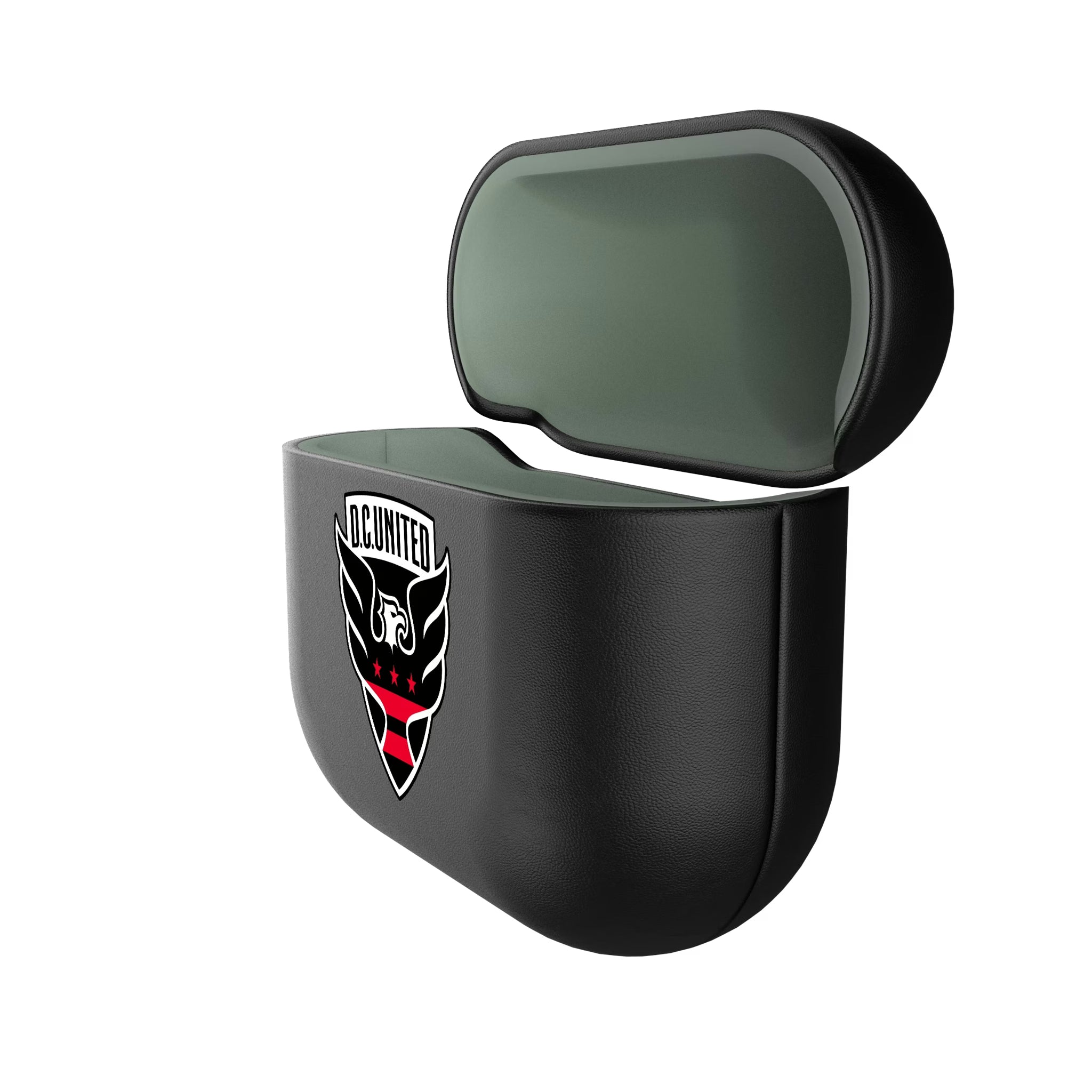 DC United Insignia AirPods AirPod Case Cover - Isometric View#Device_AirPods 4