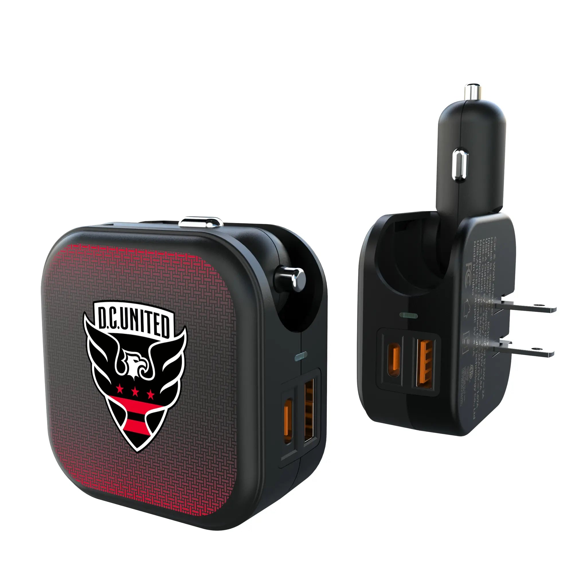 DC United Linen 2 in 1 USB A/C Charger