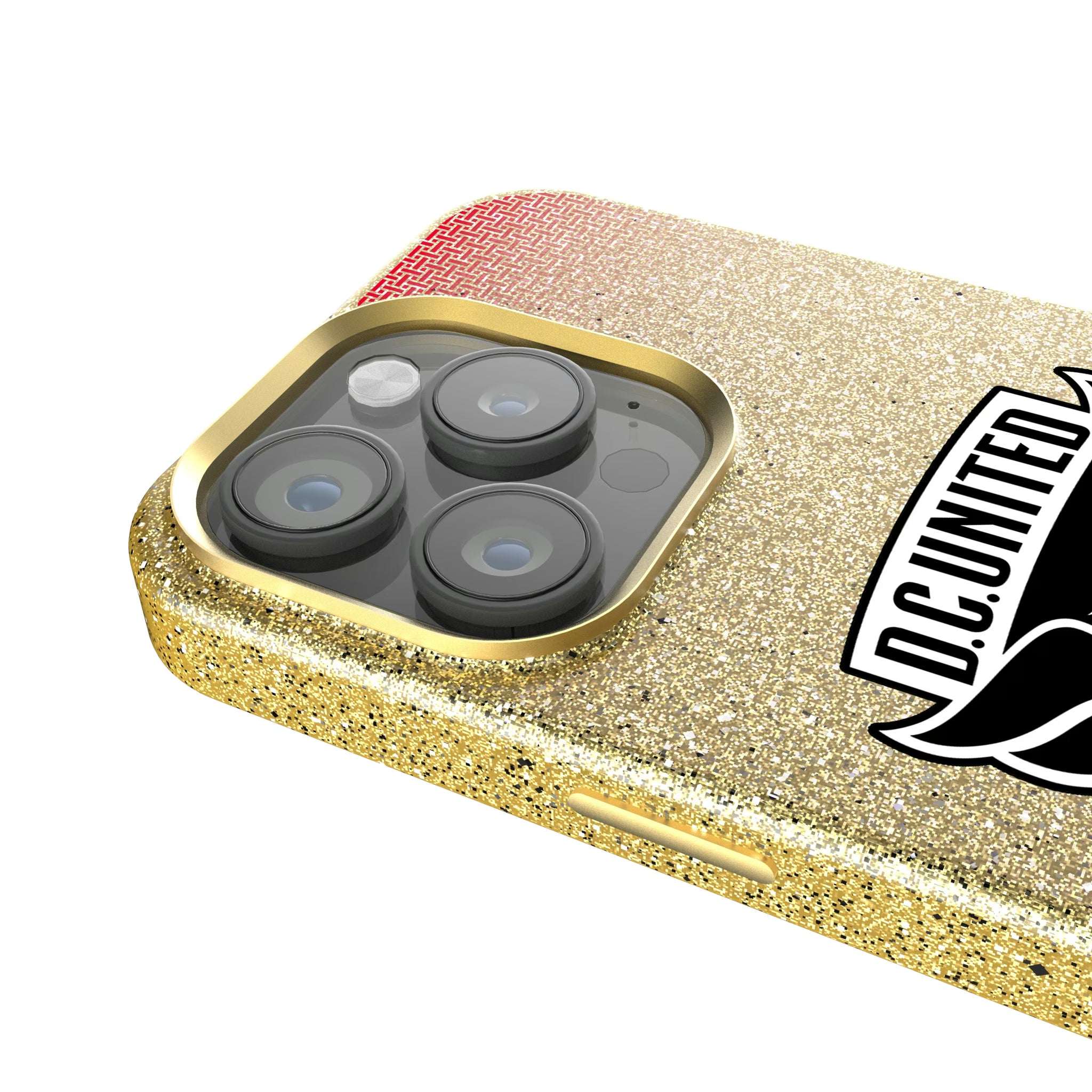 DC United Linen iPhone Bling Phone Case for Apple iPhone - Detail