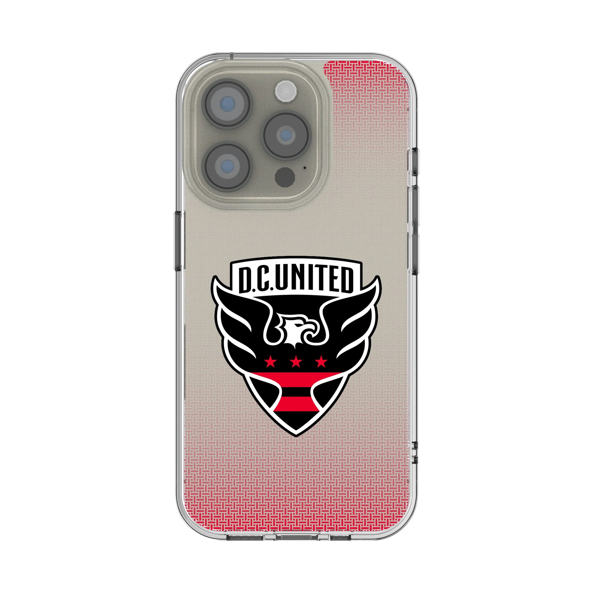 DC United Linen iPhone Clear Phone Case for Apple iPhone