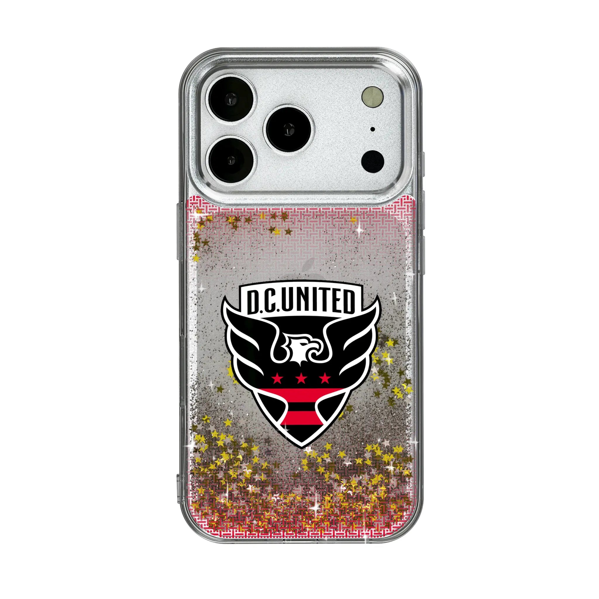 DC United Linen iPhone Glitter Phone Case for Apple iPhone