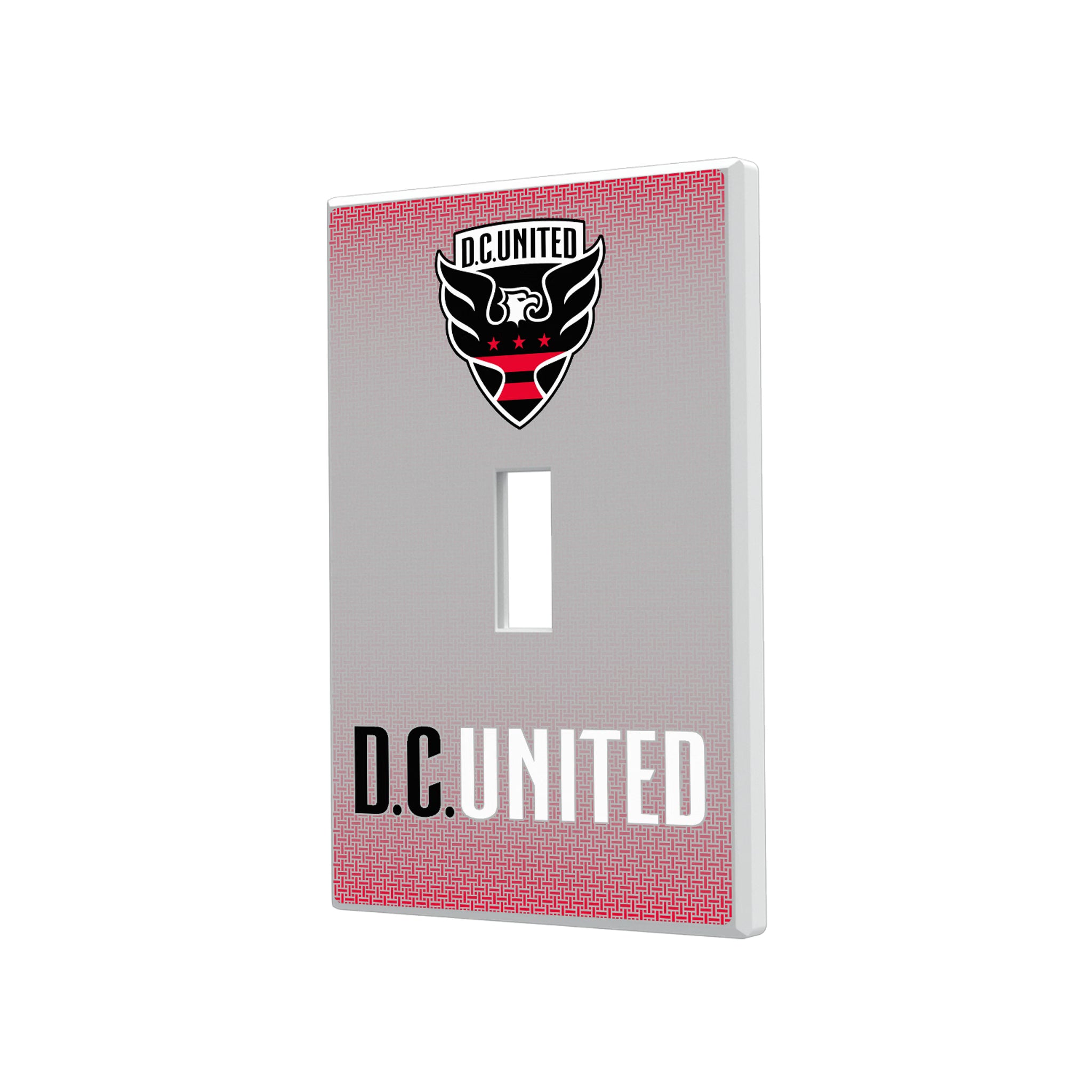 DC United Linen Hidden-Screw Light Switch Plate#Style_Single Toggle