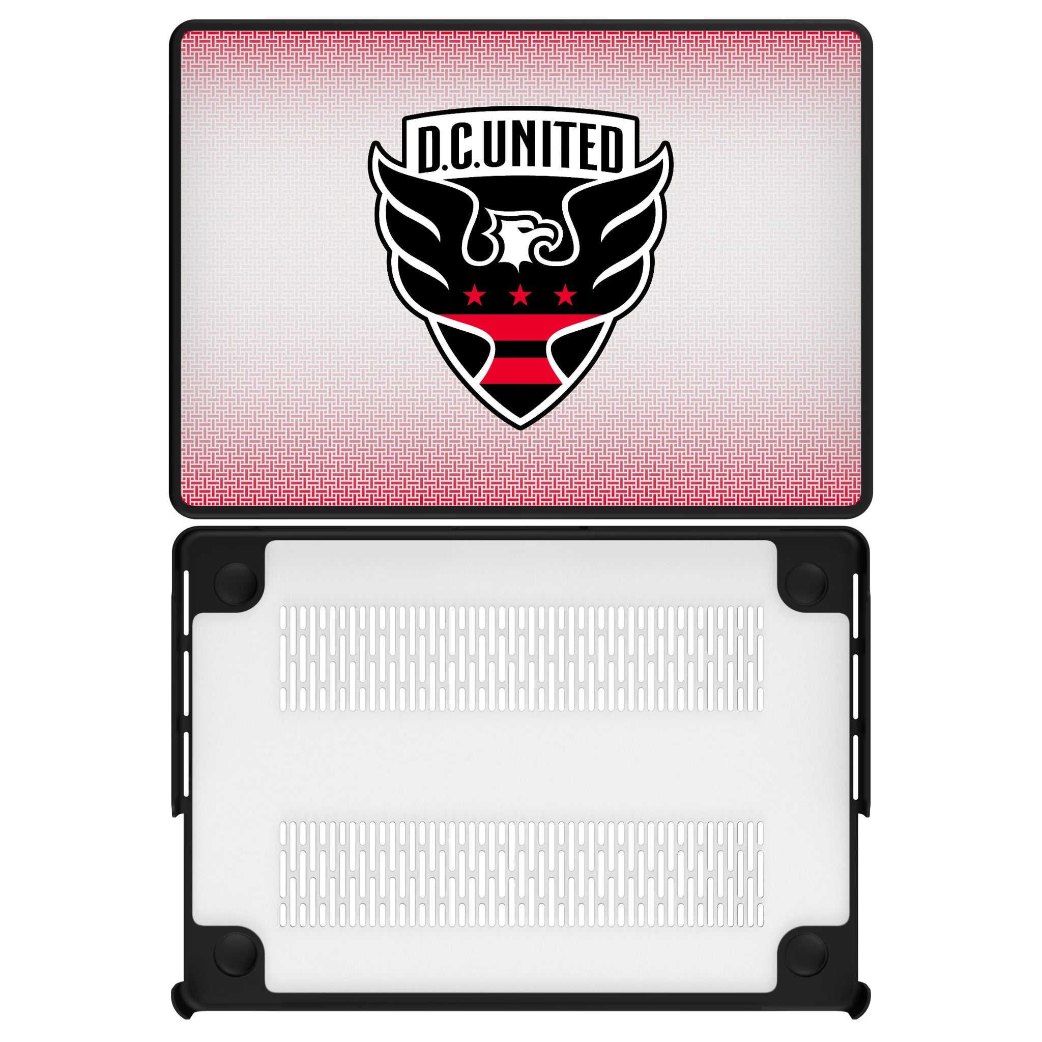 DC United Linen MacBook Laptop Case for Apple MacBook#Device_MacBook Pro (14-inch, 2021) / MacBook Pro (14-inch, 2023) / MacBook Pro (14-inch, 2024)