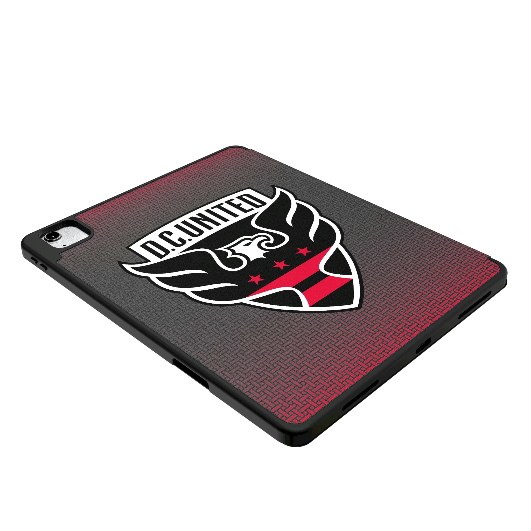 DC United Linen iPad Tablet Case for Apple iPad - Isometric View