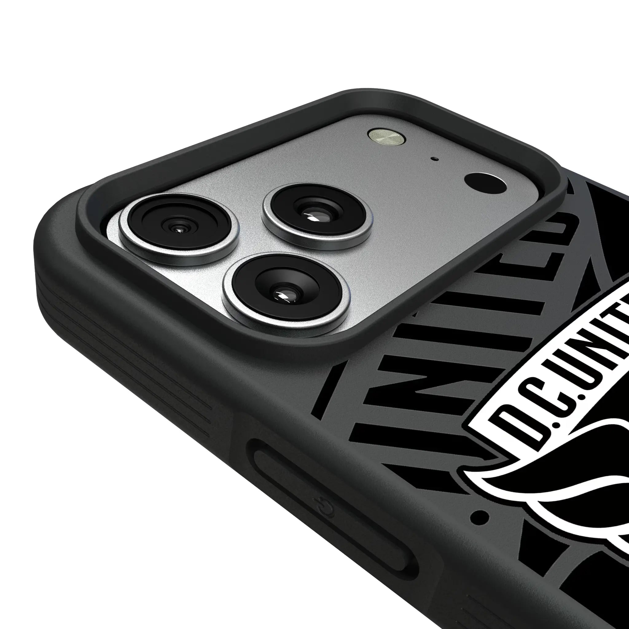 DC United Monocolor Tilt iPhone Bump Phone Case for Apple iPhone - Detail#Device_iPhone 17 Pro Max