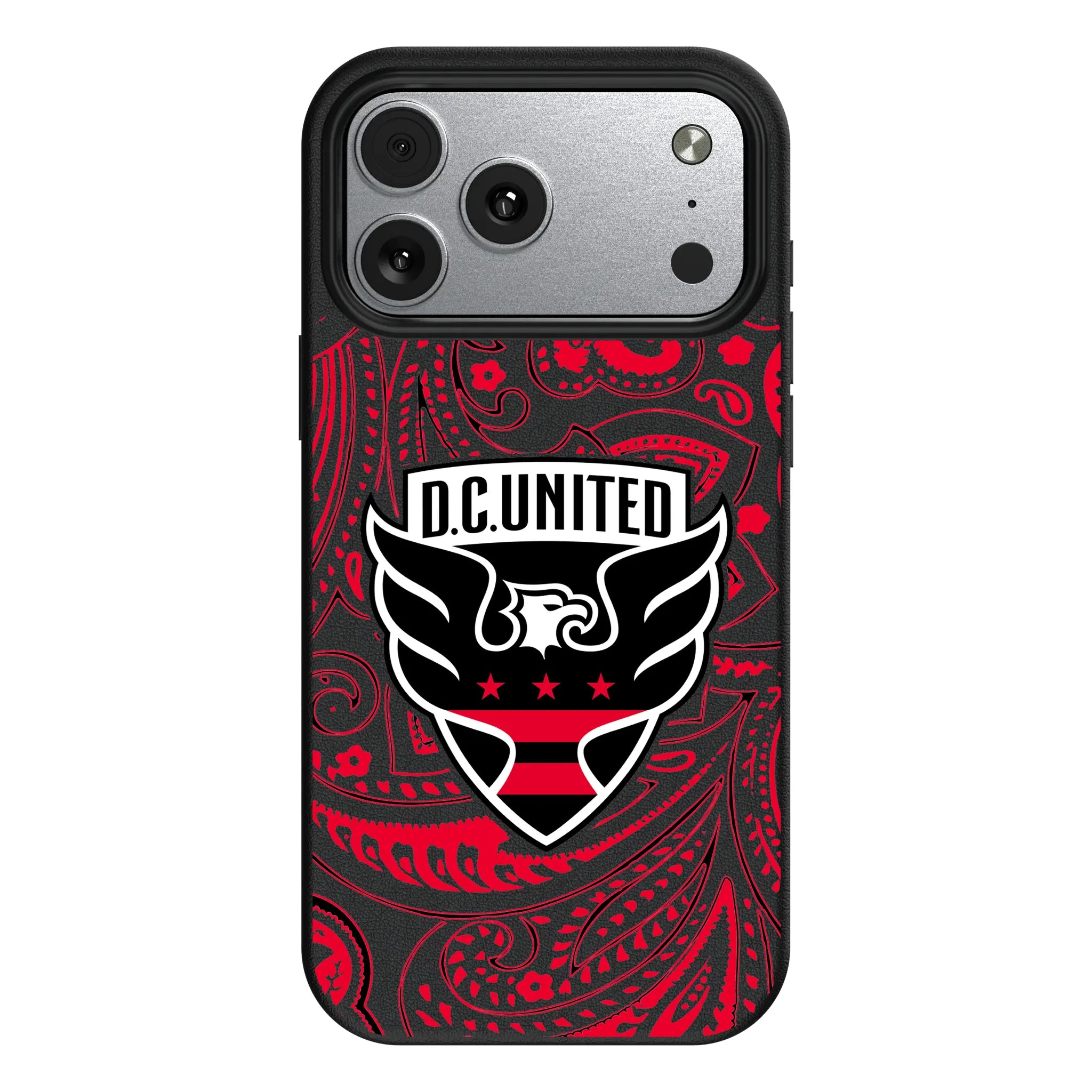 DC United Paisley iPhone MagSafe Compatible Phone Case for Apple iPhone#Device_iPhone 17 Pro Max
