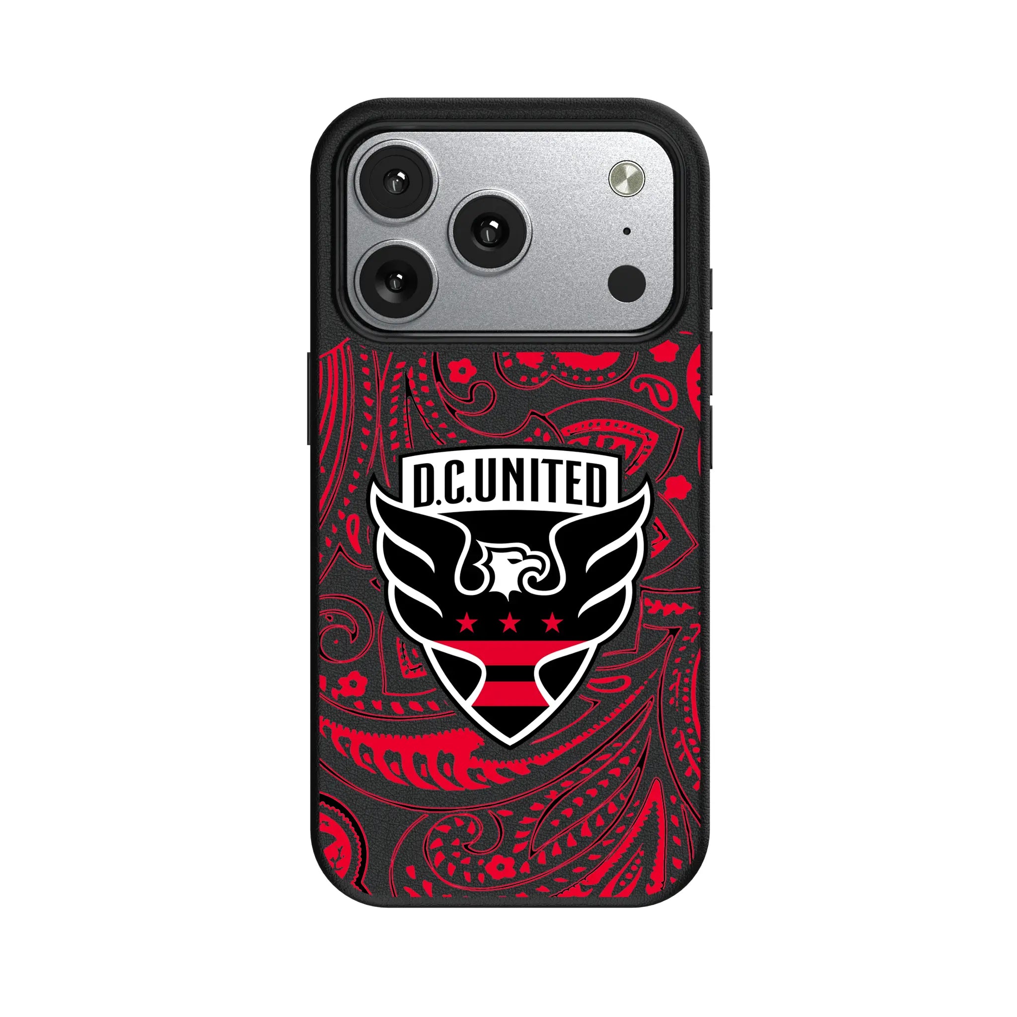 DC United Paisley iPhone MagSafe Compatible Phone Case for Apple iPhone#Device_iPhone 17 Pro