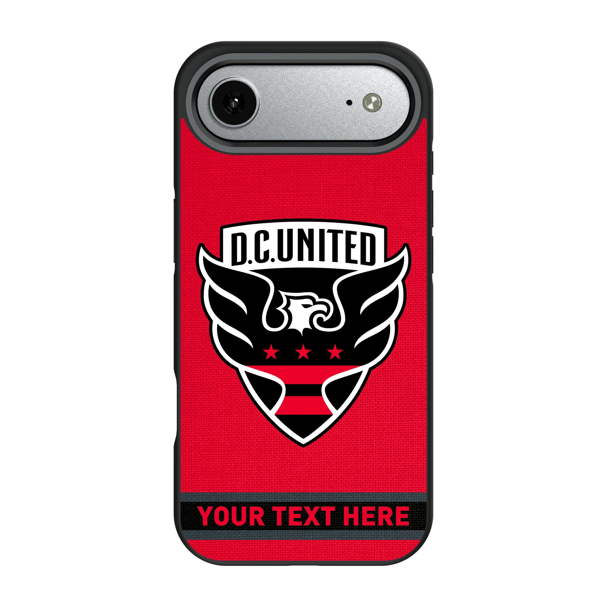 DC United Personalized Stripe iPhone Bump Phone Case for Apple iPhone#Device_iPhone Air