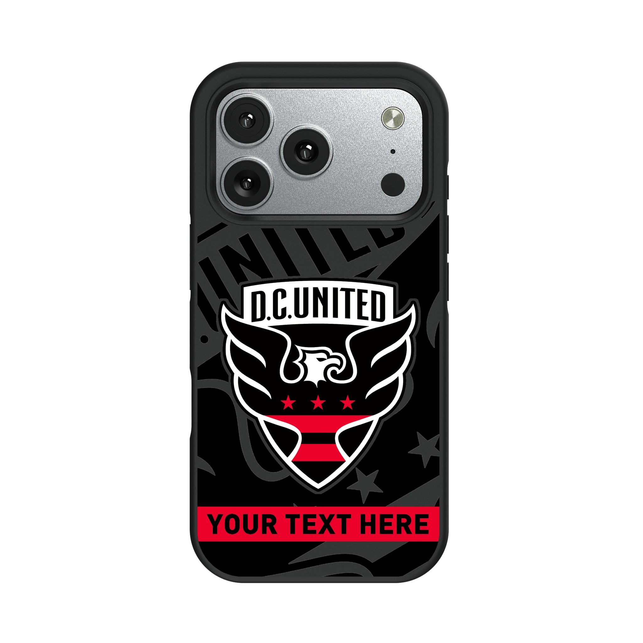 DC United Personalized Tilt iPhone Bump Phone Case for Apple iPhone#Device_iPhone 17 Pro