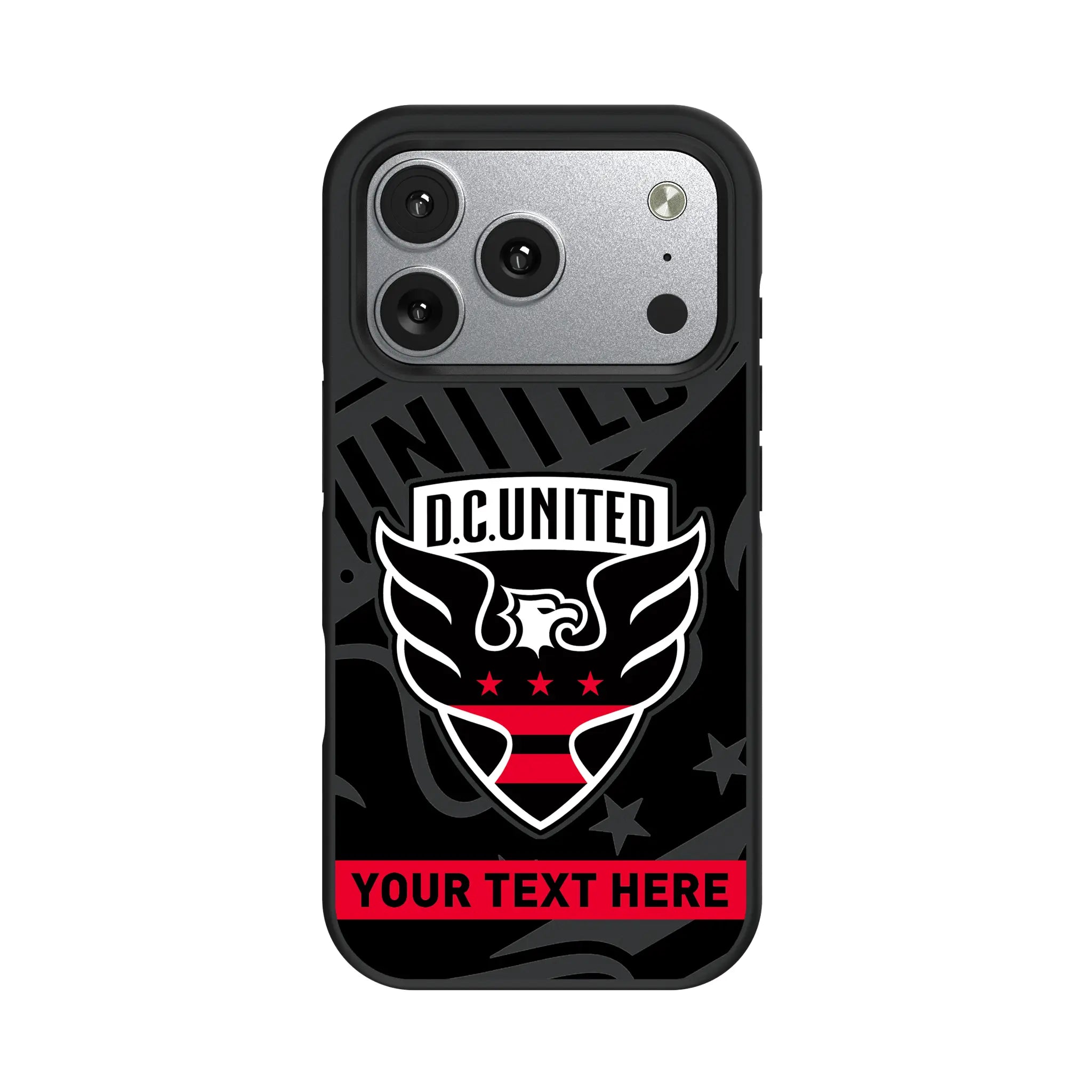 DC United Personalized Tilt iPhone Bump Phone Case for Apple iPhone#Device_iPhone 17 Pro