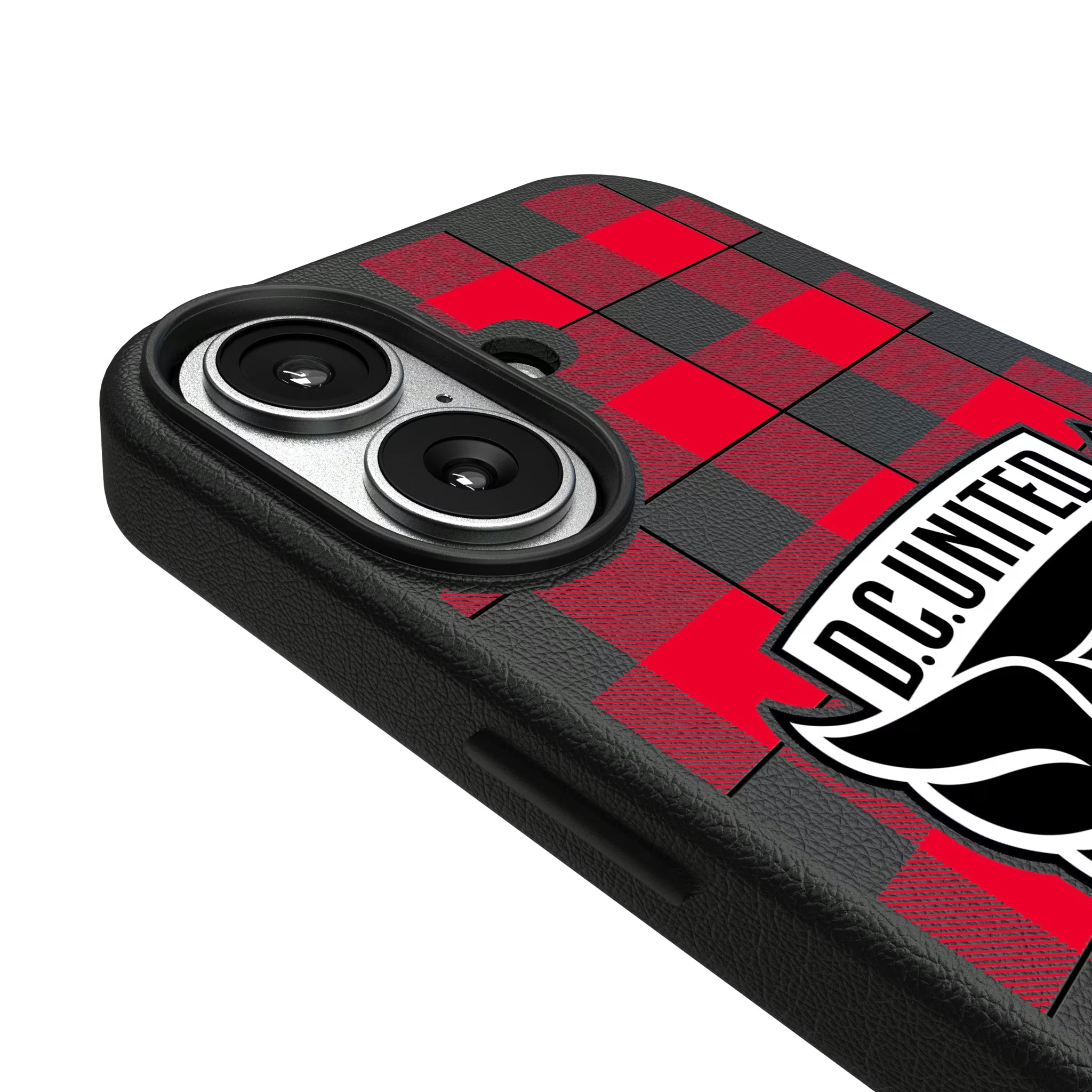 DC United Plaid iPhone MagSafe Compatible Phone Case for Apple iPhone - Detail#Device_iPhone 17