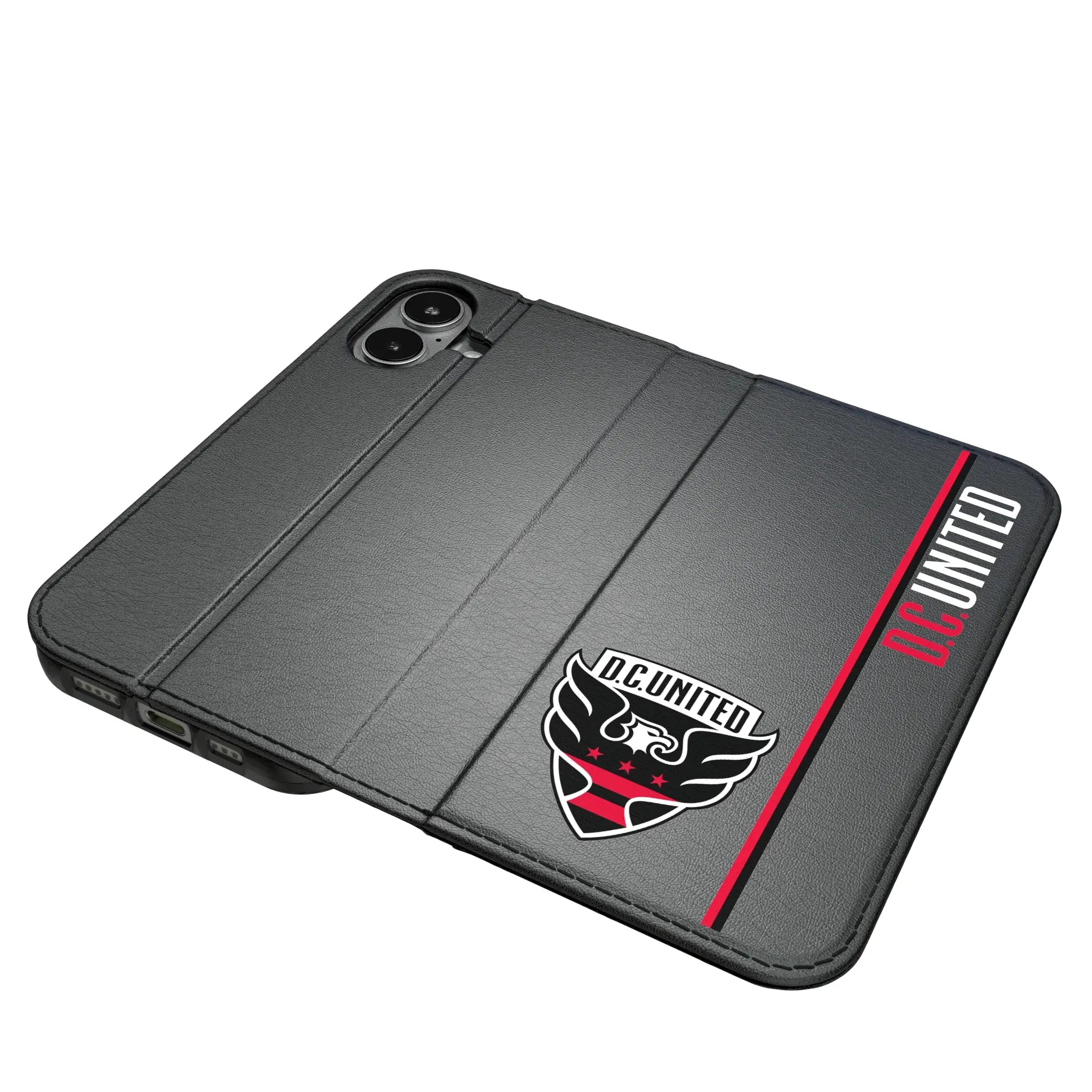 DC United Sidebar iPhone Folio Phone Case for Apple iPhone#Device_iPhone 17