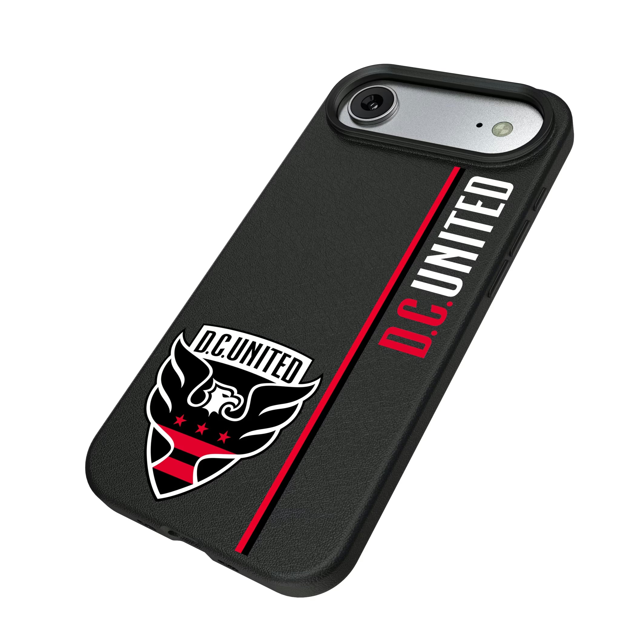 DC United Sidebar iPhone MagSafe Compatible Phone Case for Apple iPhone - Isometric View#Device_iPhone Air