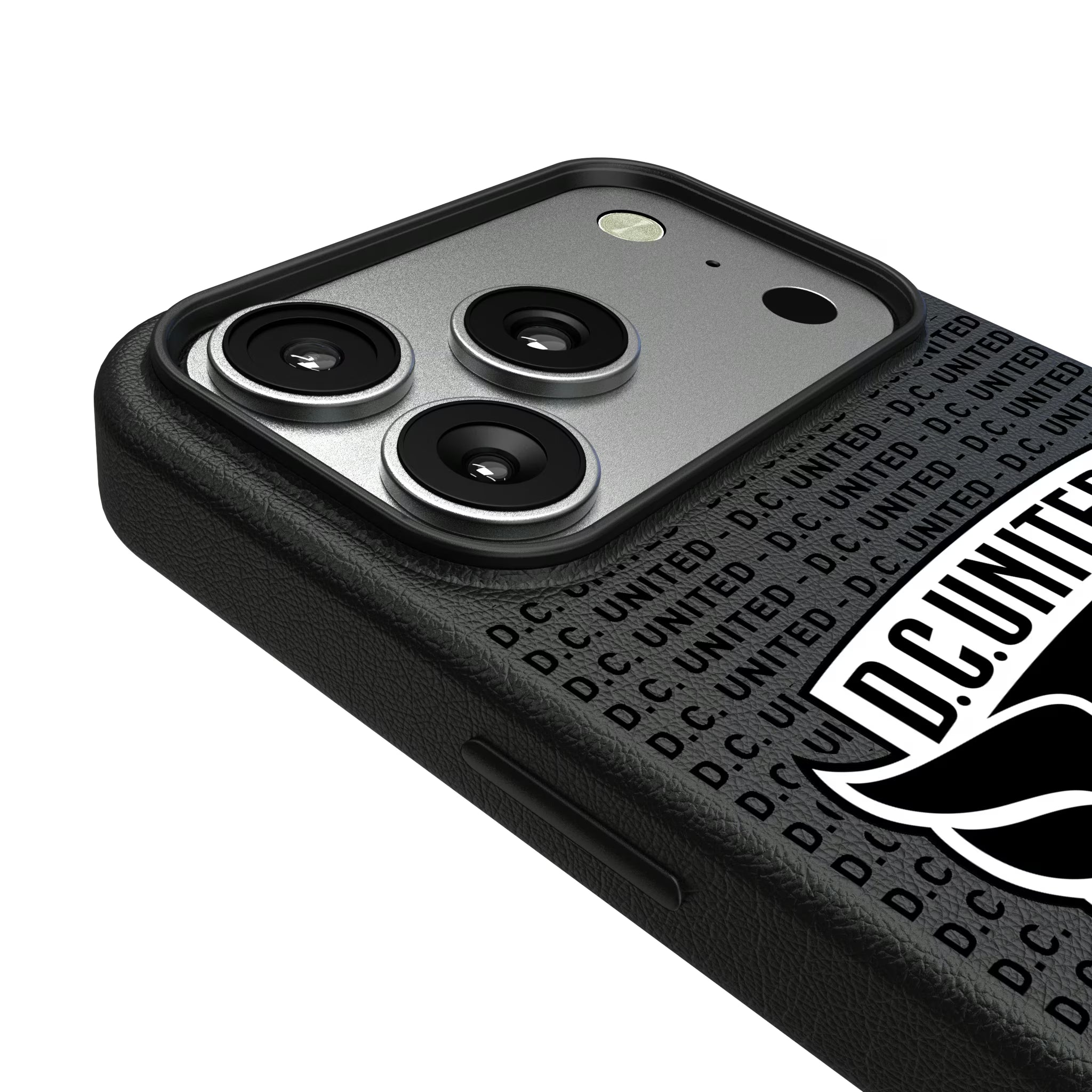 DC United Text Backdrop iPhone MagSafe Compatible Phone Case for Apple iPhone - Detail#Device_iPhone 17 Pro
