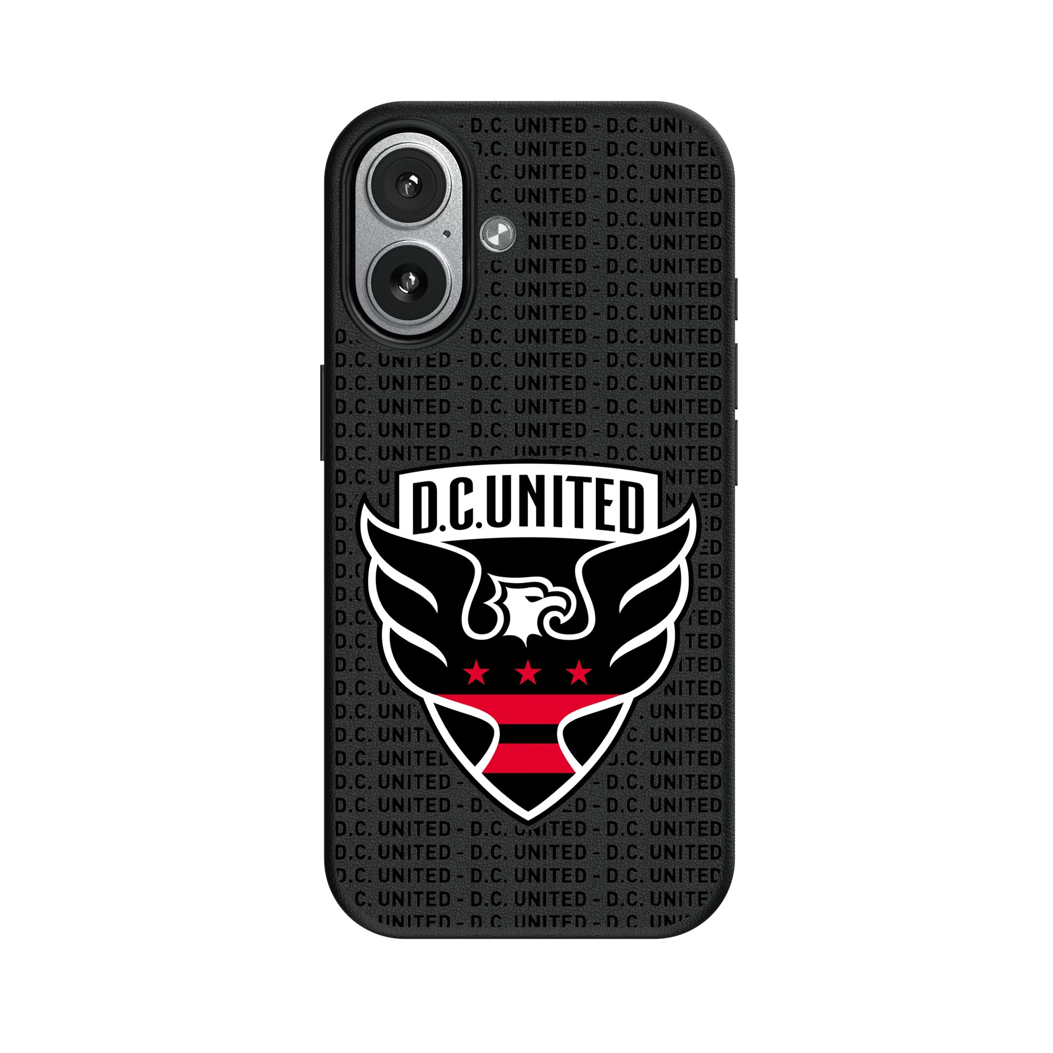DC United Text Backdrop iPhone MagSafe Compatible Phone Case for Apple iPhone#Device_iPhone 17