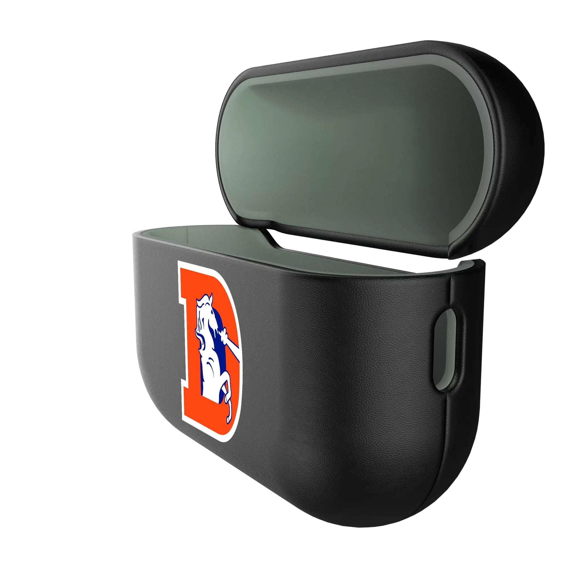 Denver Broncos 1993-1996 Historic Collection Insignia AirPods AirPod Case Cover - Isometric View#Device_AirPods Pro 3