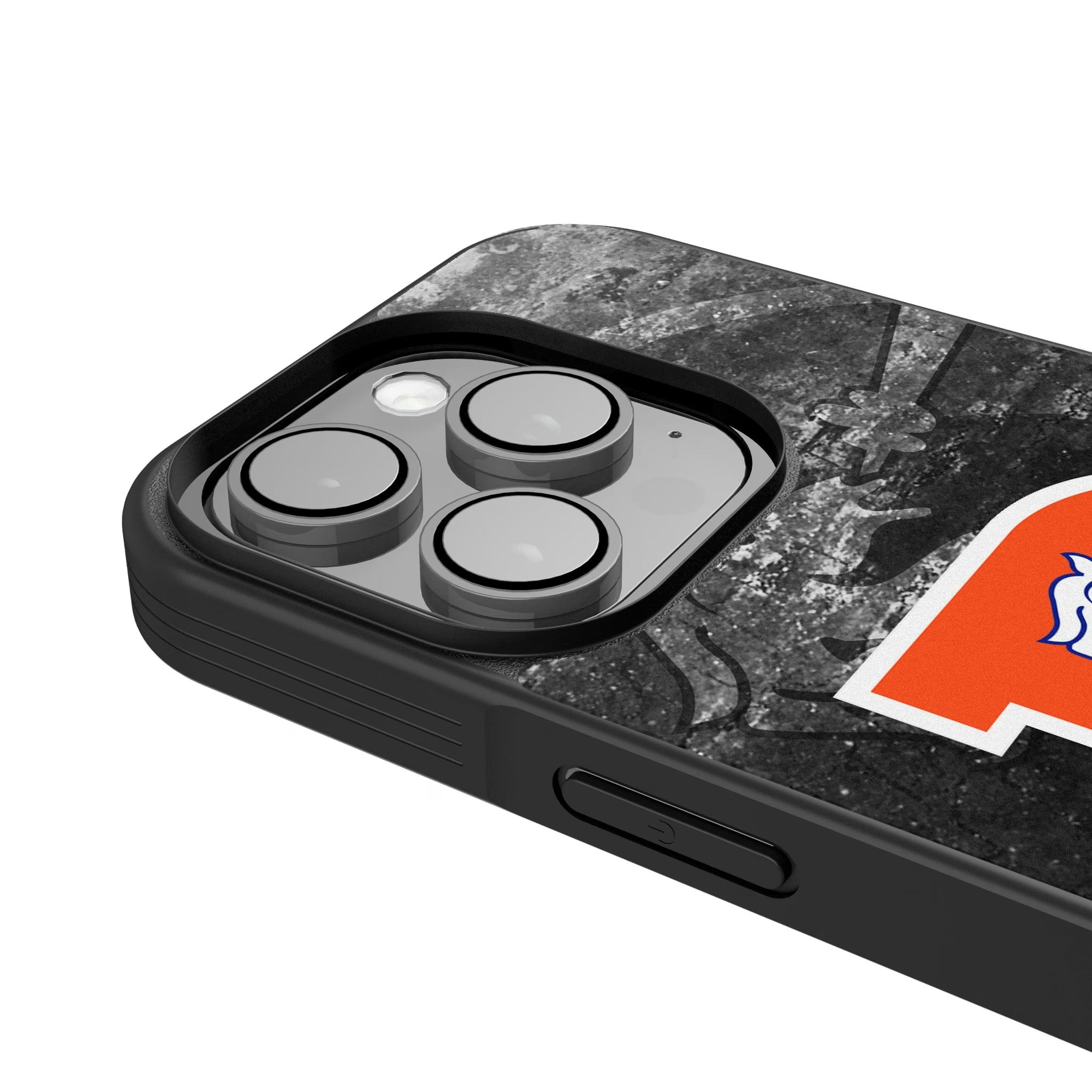 Denver Broncos 1993-1996 Historic Collection Legendary iPhone Bump Phone Case for Apple iPhone - Detail