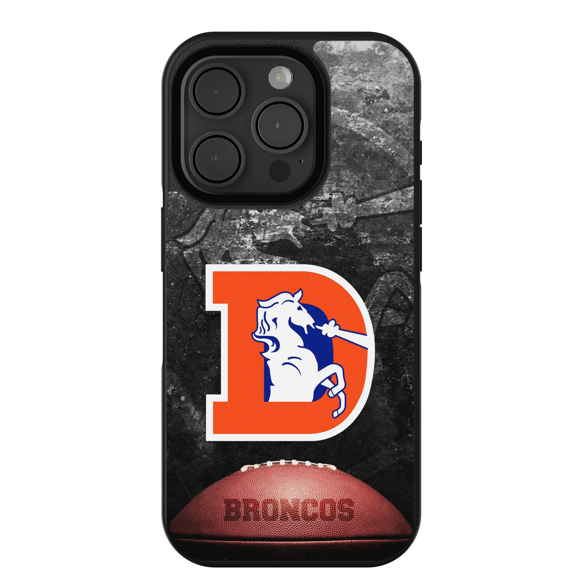 Denver Broncos 1993-1996 Historic Collection Legendary iPhone Bump Phone Case for Apple iPhone