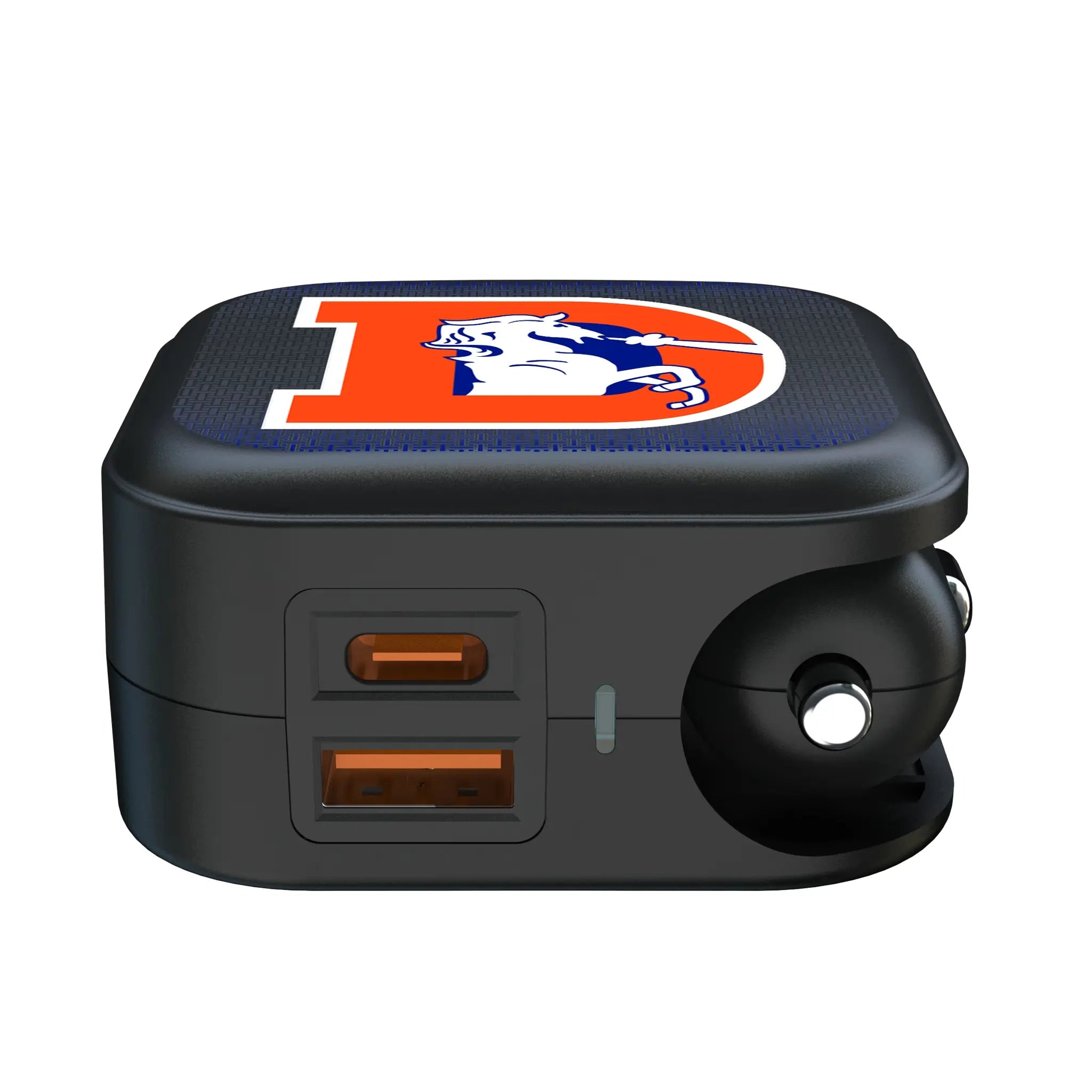 Denver Broncos 1993-1996 Historic Collection Linen 2 in 1 USB A/C Charger