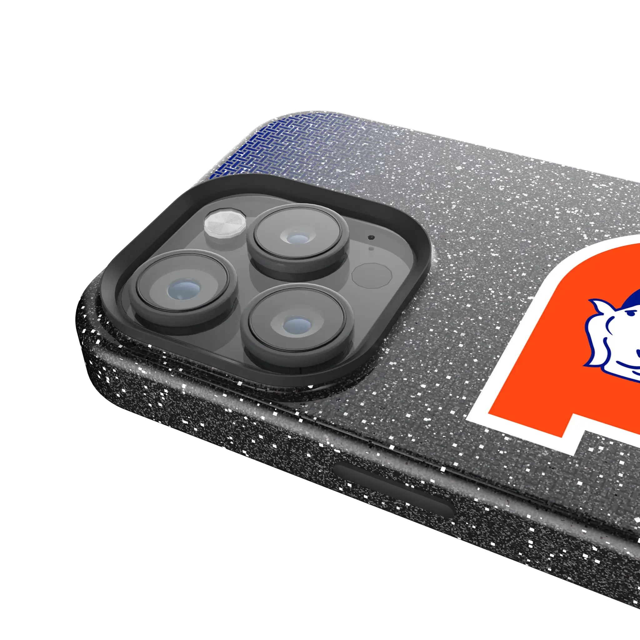 Denver Broncos 1993-1996 Historic Collection Linen iPhone Bling Phone Case for Apple iPhone - Detail