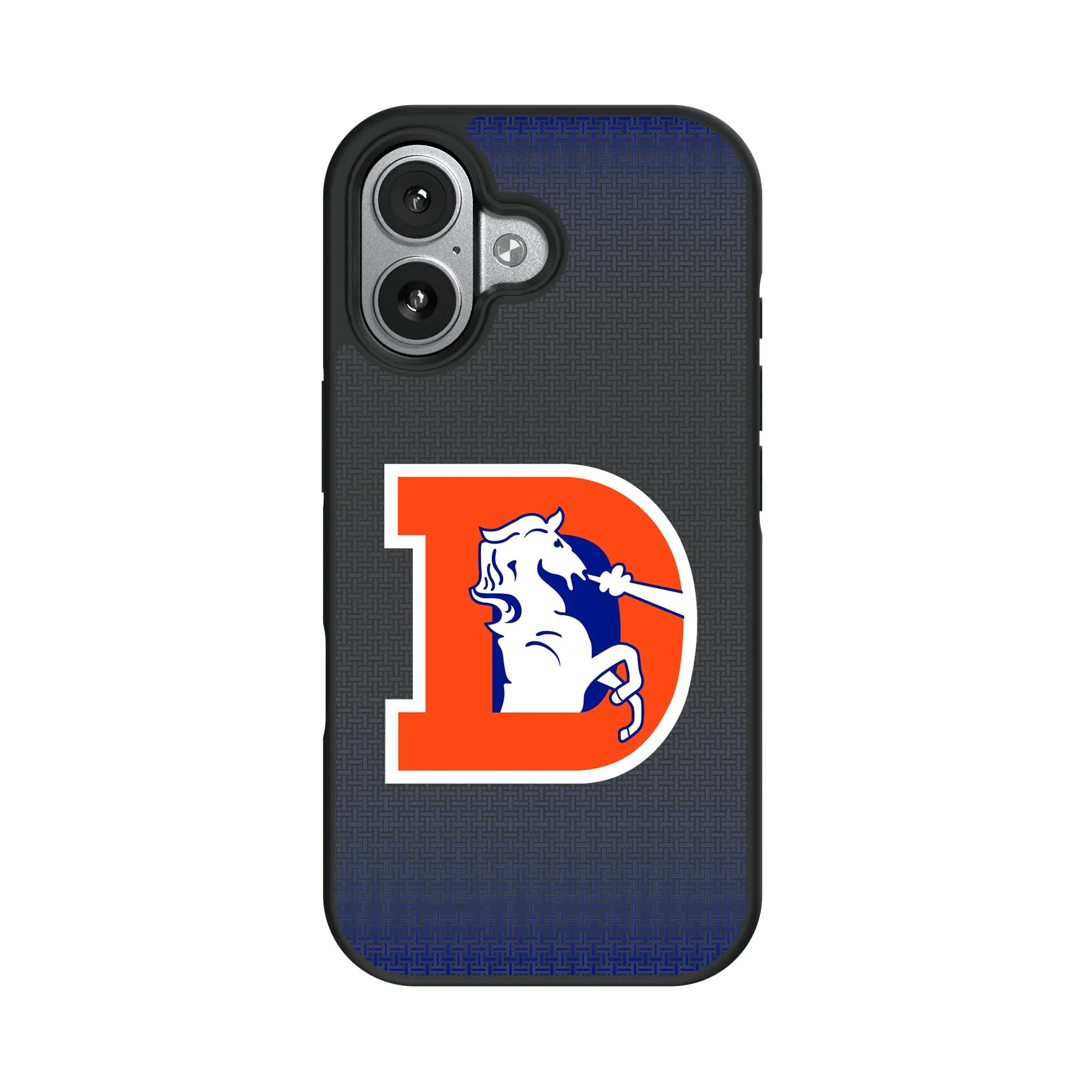 Denver Broncos 1993-1996 Historic Collection Linen iPhone Bump Phone Case for Apple iPhone#Device_iPhone 17