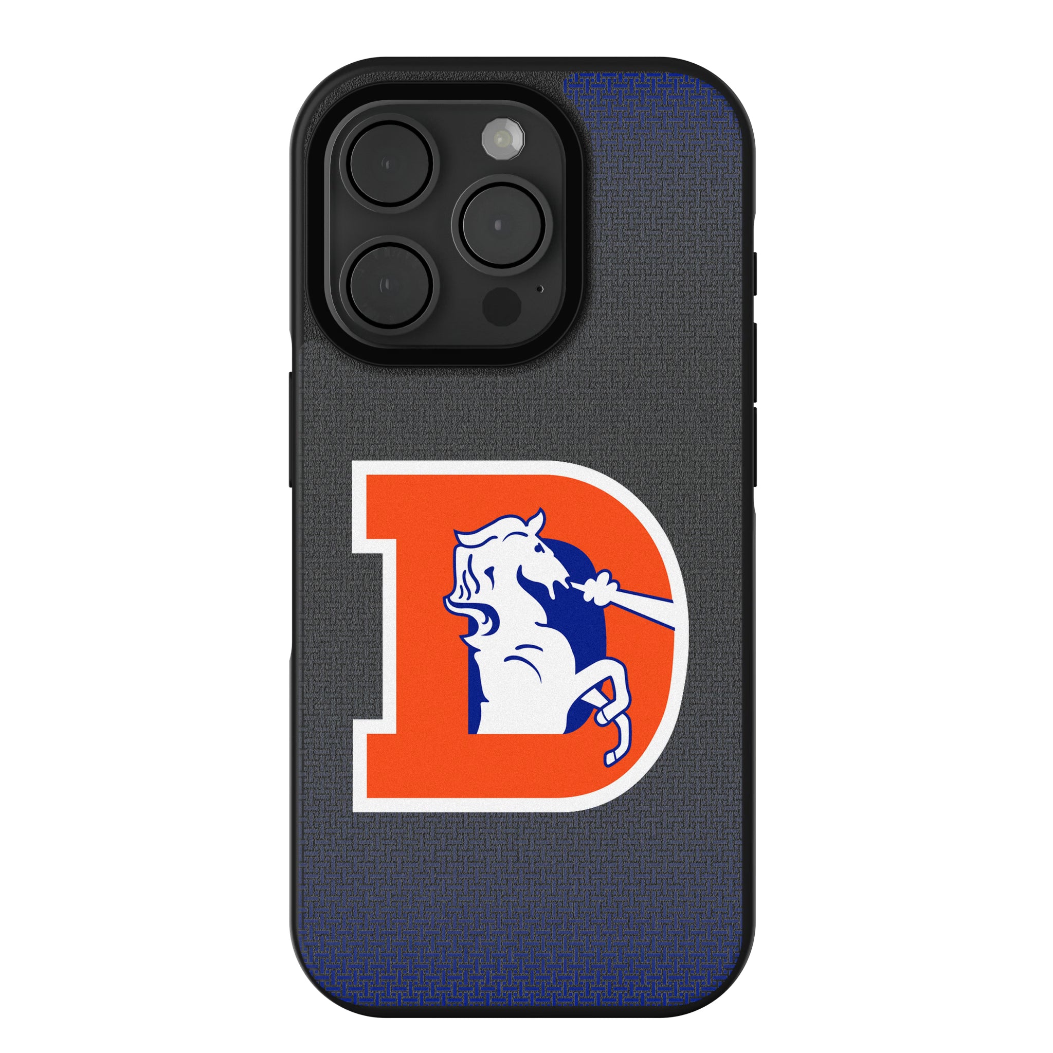 Denver Broncos 1993-1996 Historic Collection Linen iPhone Bump Phone Case for Apple iPhone