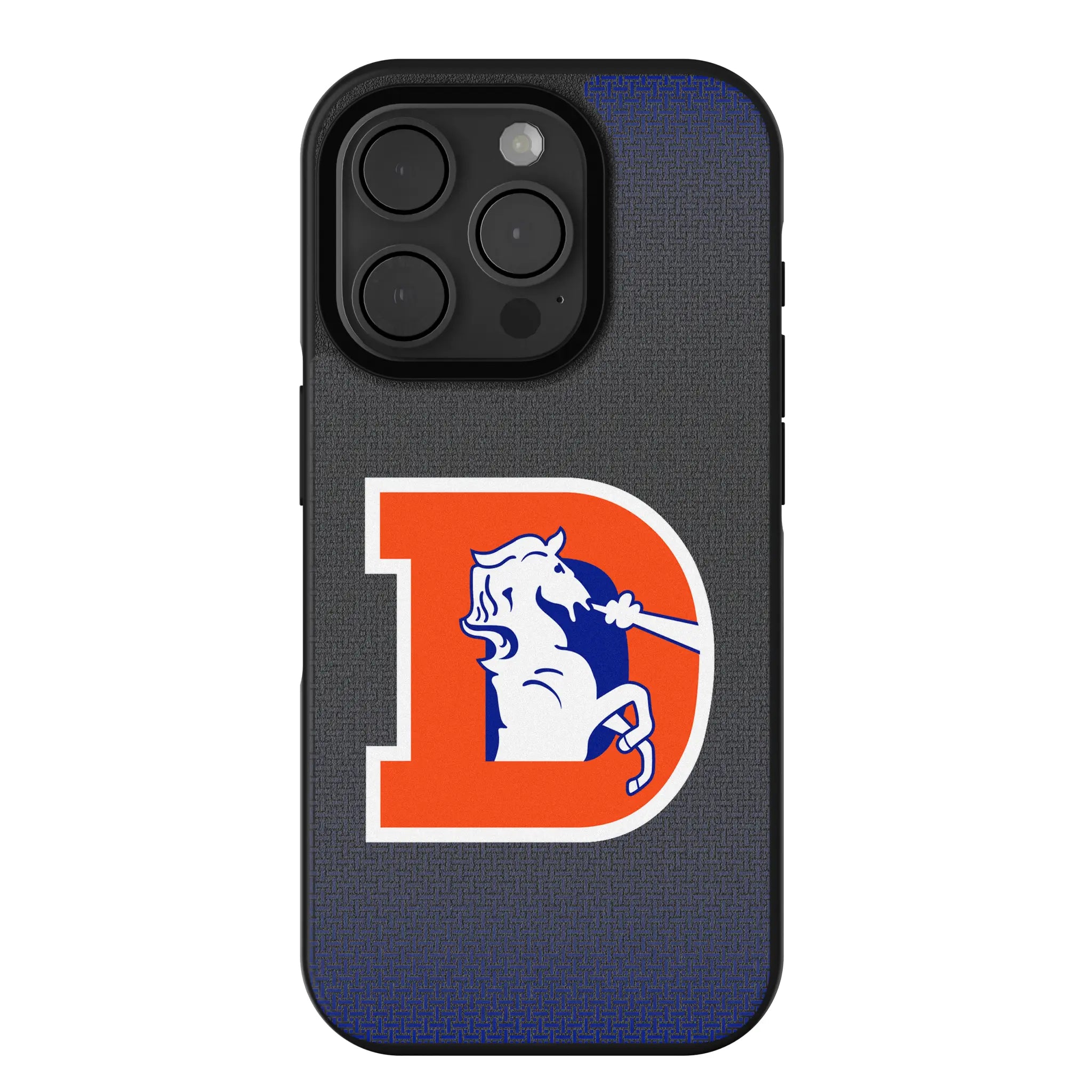 Denver Broncos 1993-1996 Historic Collection Linen iPhone Bump Phone Case for Apple iPhone