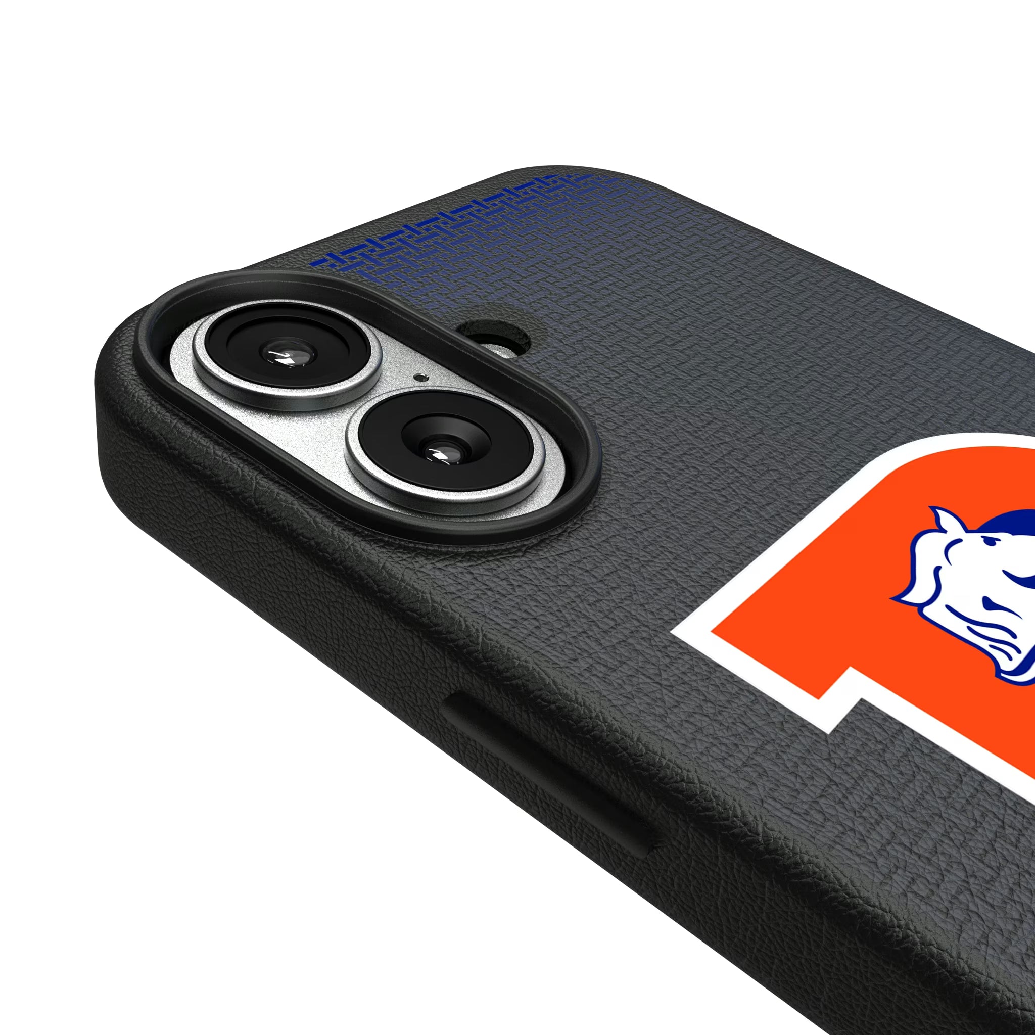 Denver Broncos 1993-1996 Historic Collection Linen iPhone MagSafe Compatible Phone Case for Apple iPhone - Detail#Device_iPhone 17