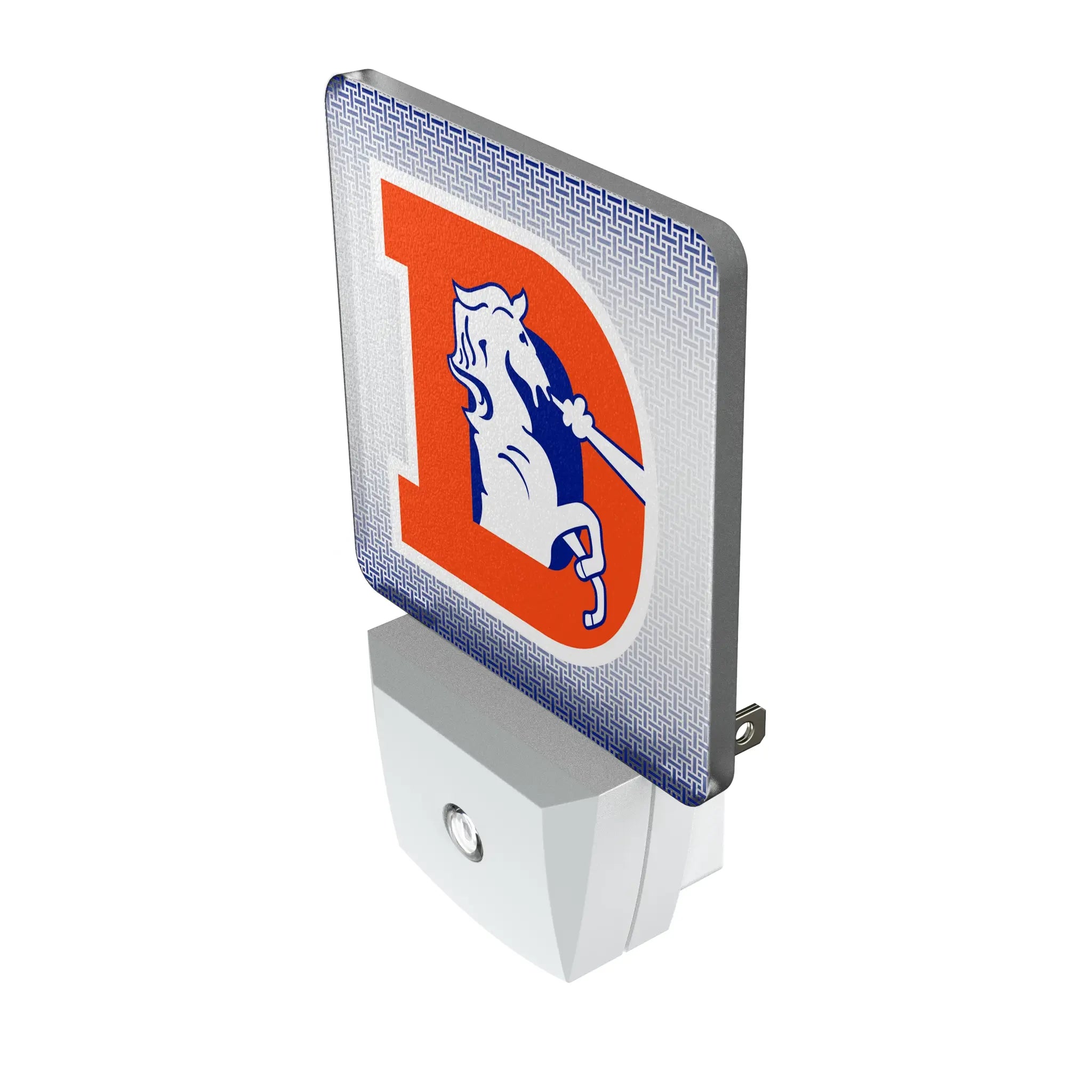 Denver Broncos 1993-1996 Historic Collection Linen Night Light 2-Pack - Isometric View