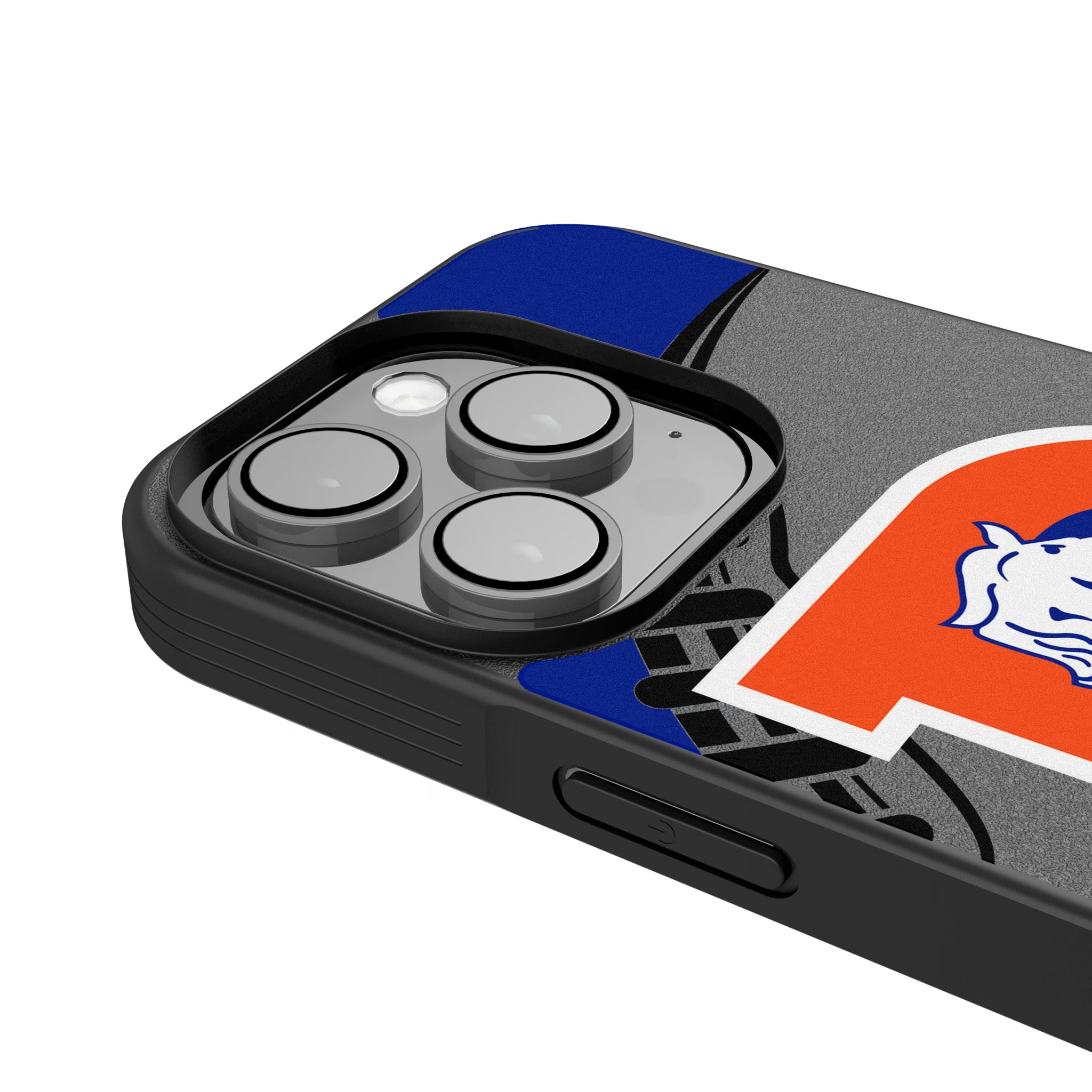Denver Broncos 1993-1996 Historic Collection Passtime iPhone Bump Phone Case for Apple iPhone - Detail