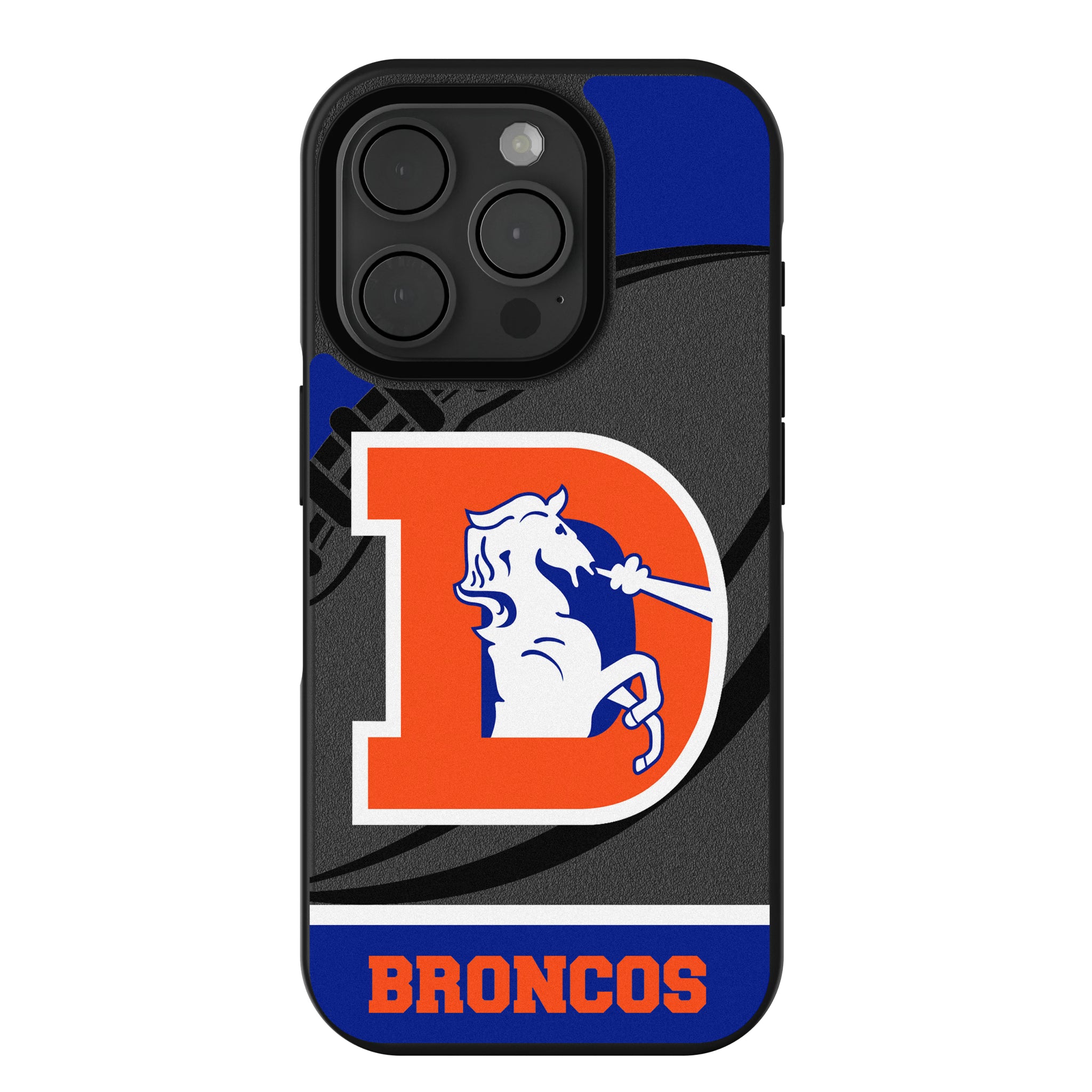 Denver Broncos 1993-1996 Historic Collection Passtime iPhone Bump Phone Case for Apple iPhone