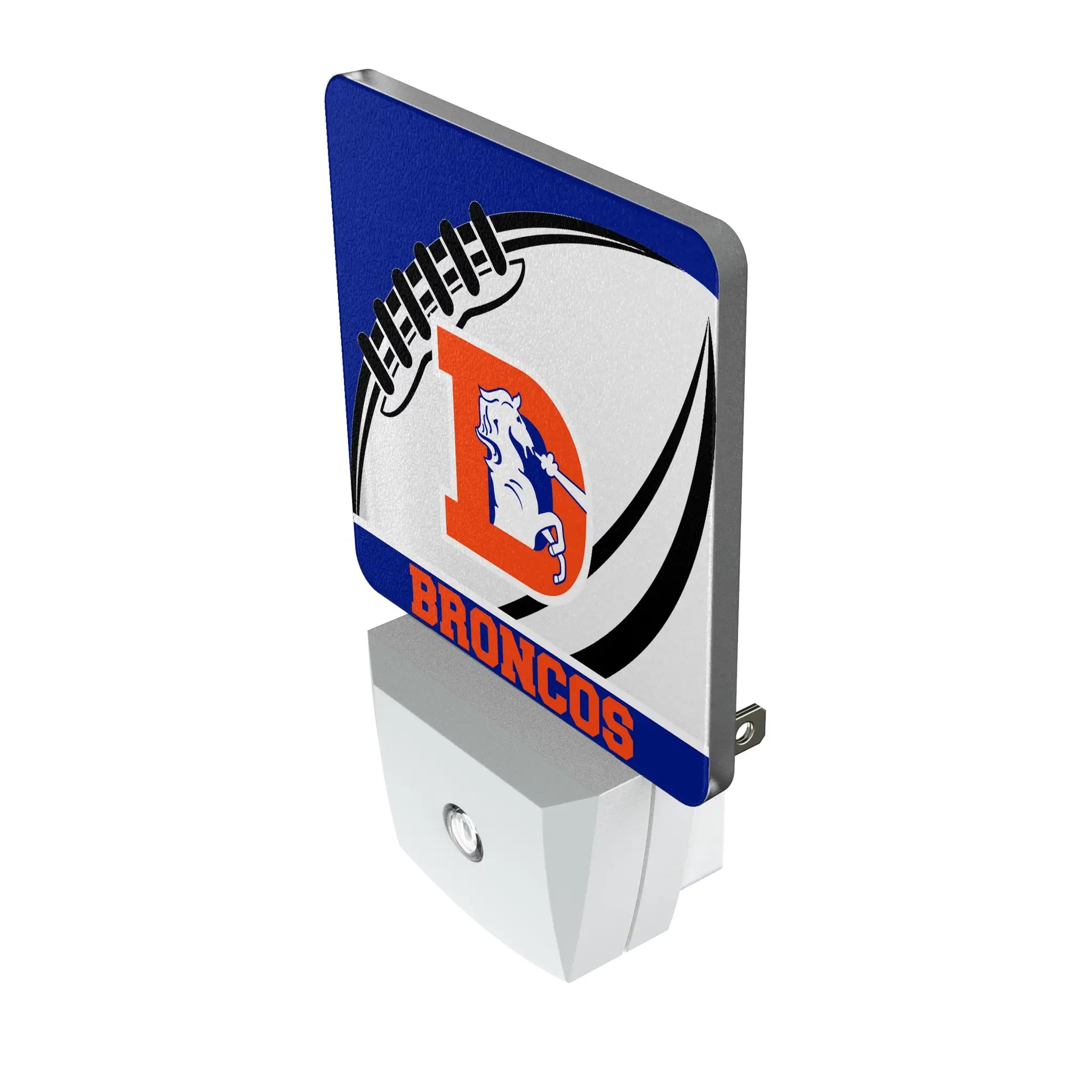 Denver Broncos 1993-1996 Historic Collection Passtime Night Light 2-Pack - Isometric View