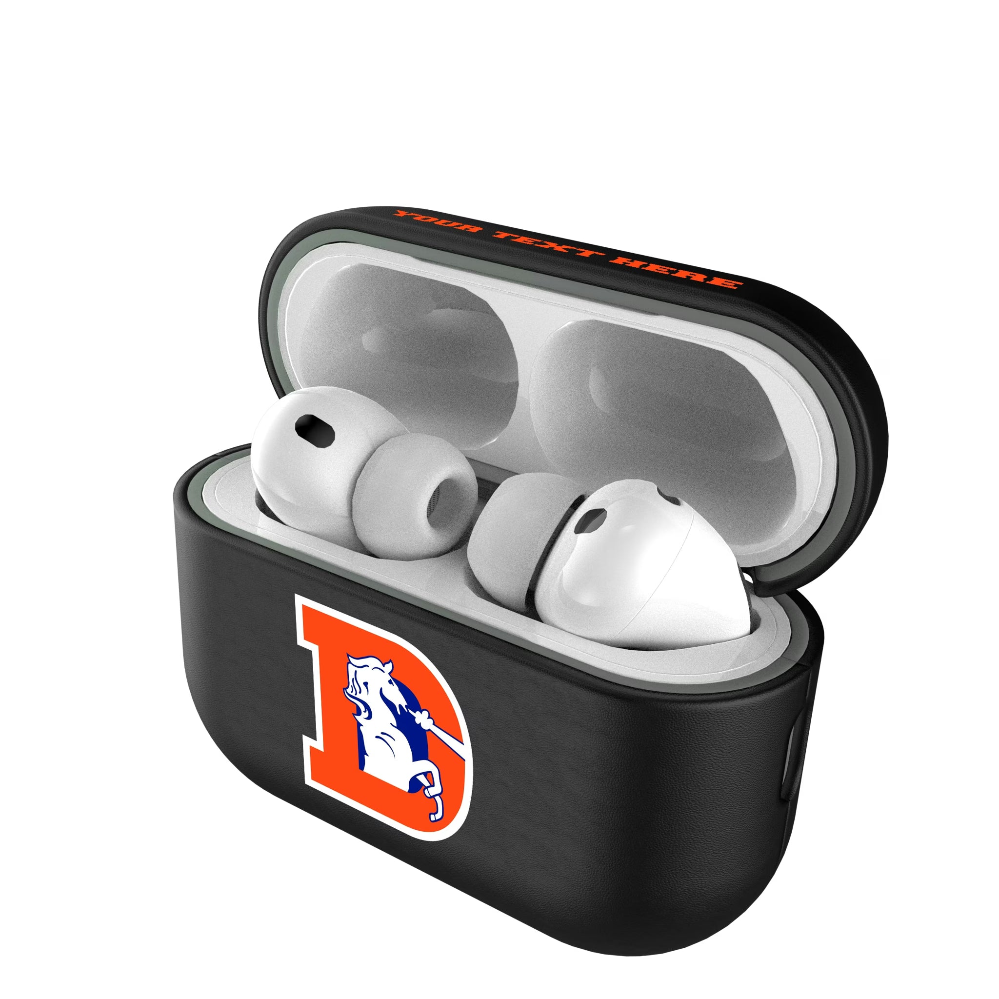 Denver Broncos 1993-1996 Historic Collection Personalized Insignia AirPods AirPod Case Cover#Device_AirPods Pro 3