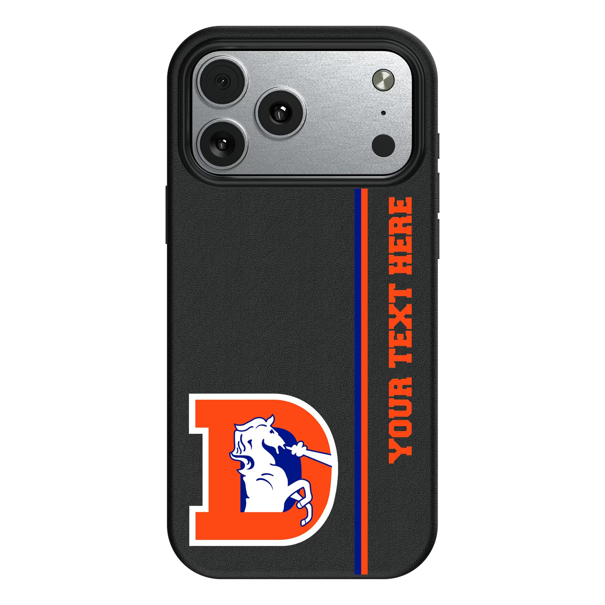 Denver Broncos 1993-1996 Historic Collection Personalized Sidebard iPhone MagSafe Compatible Phone Case for Apple iPhone#Device_iPhone 17 Pro Max