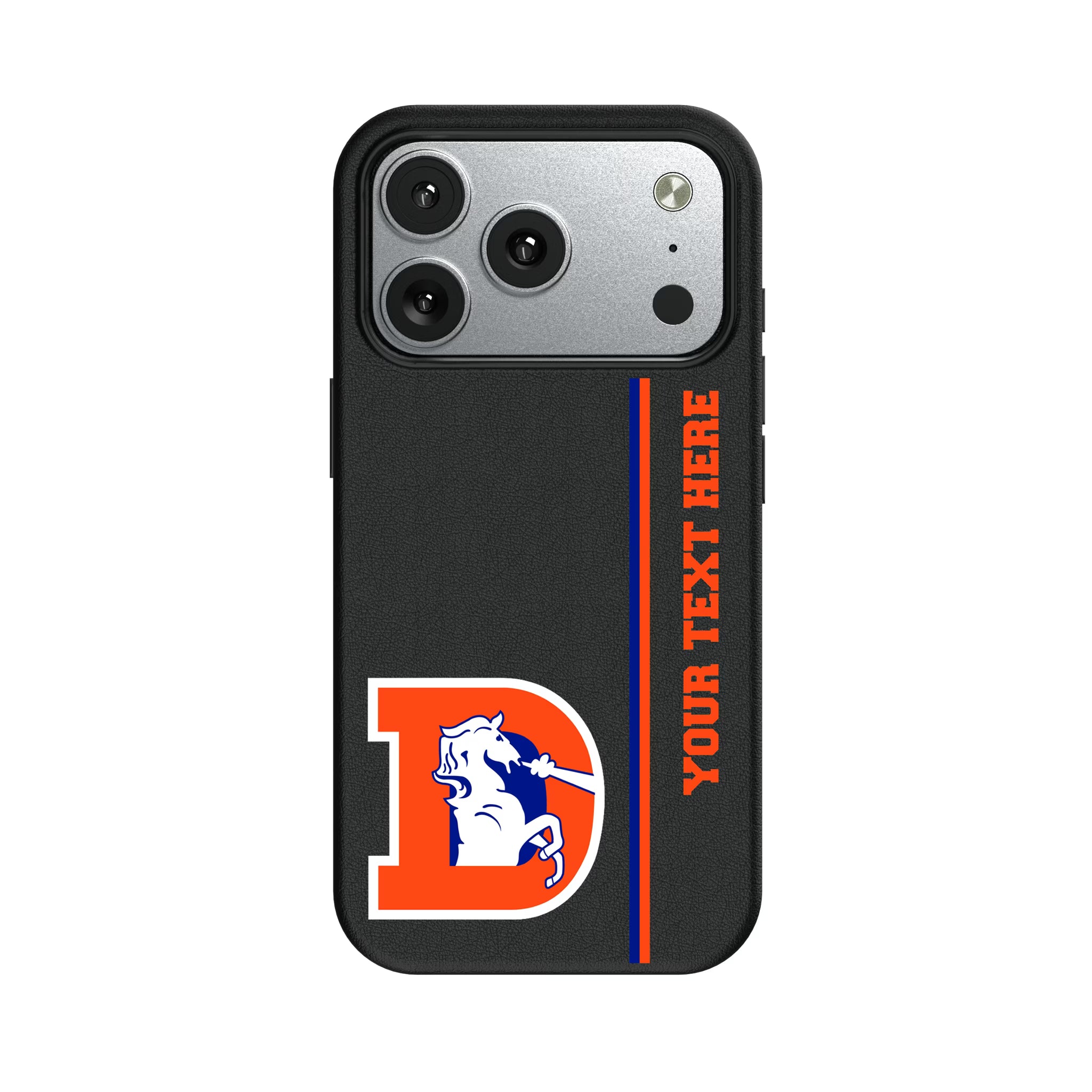 Denver Broncos 1993-1996 Historic Collection Personalized Sidebard iPhone MagSafe Compatible Phone Case for Apple iPhone#Device_iPhone 17 Pro