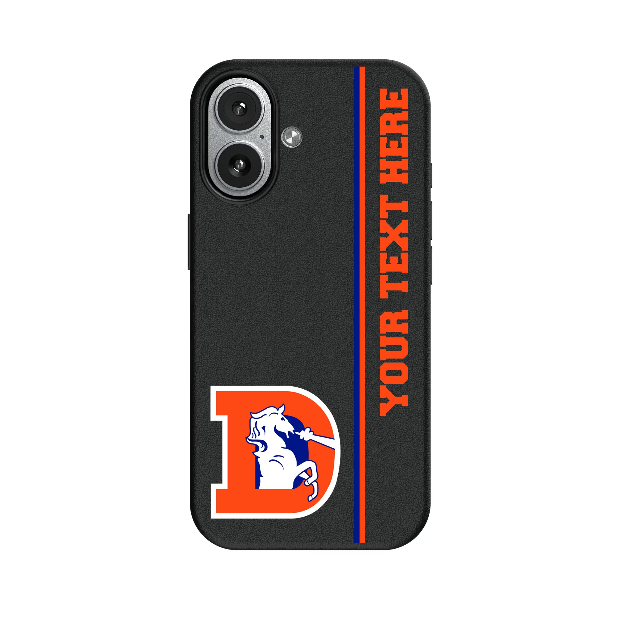 Denver Broncos 1993-1996 Historic Collection Personalized Sidebard iPhone MagSafe Compatible Phone Case for Apple iPhone#Device_iPhone 17