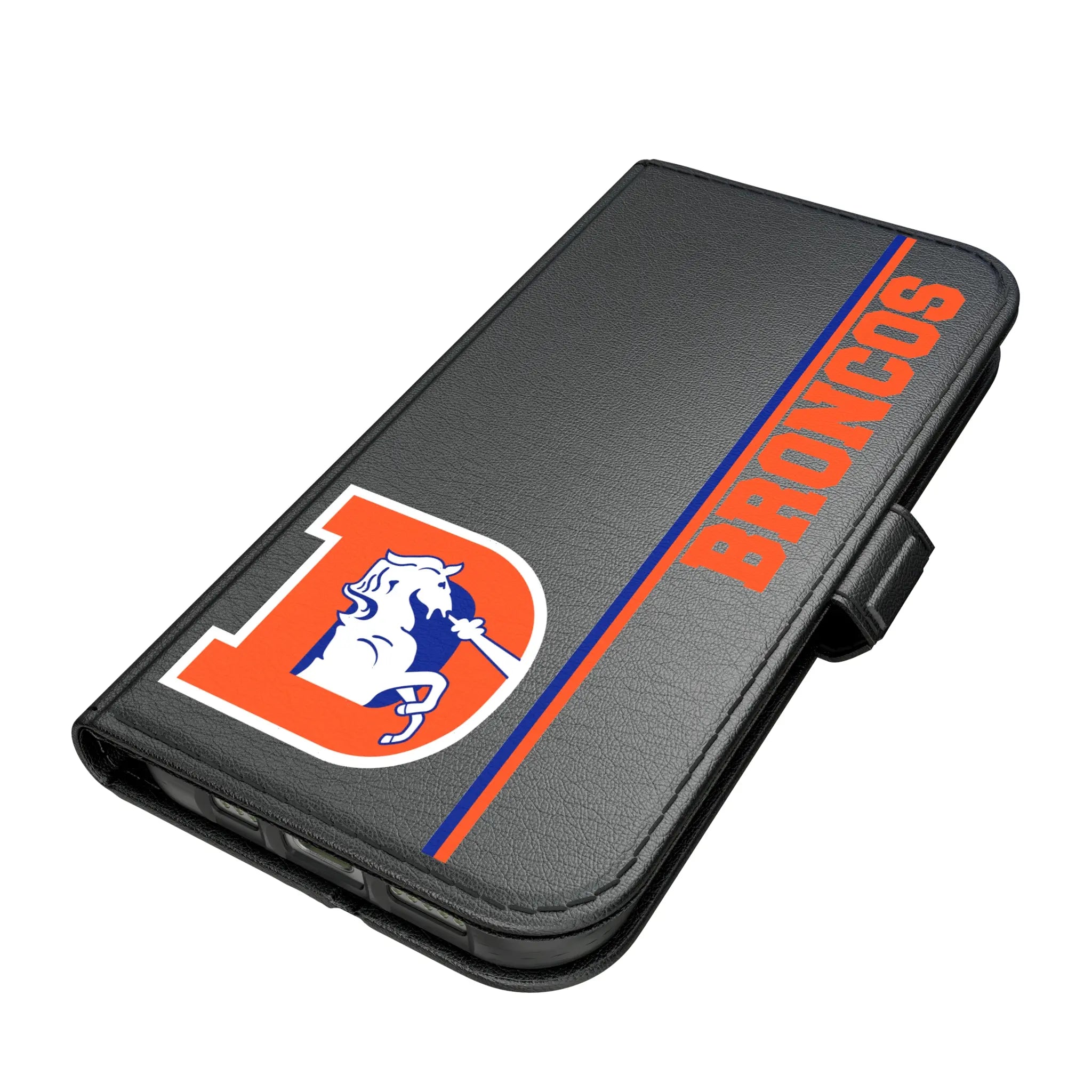 Denver Broncos 1993-1996 Historic Collection Sidebar iPhone Folio Phone Case for Apple iPhone#Device_iPhone 17