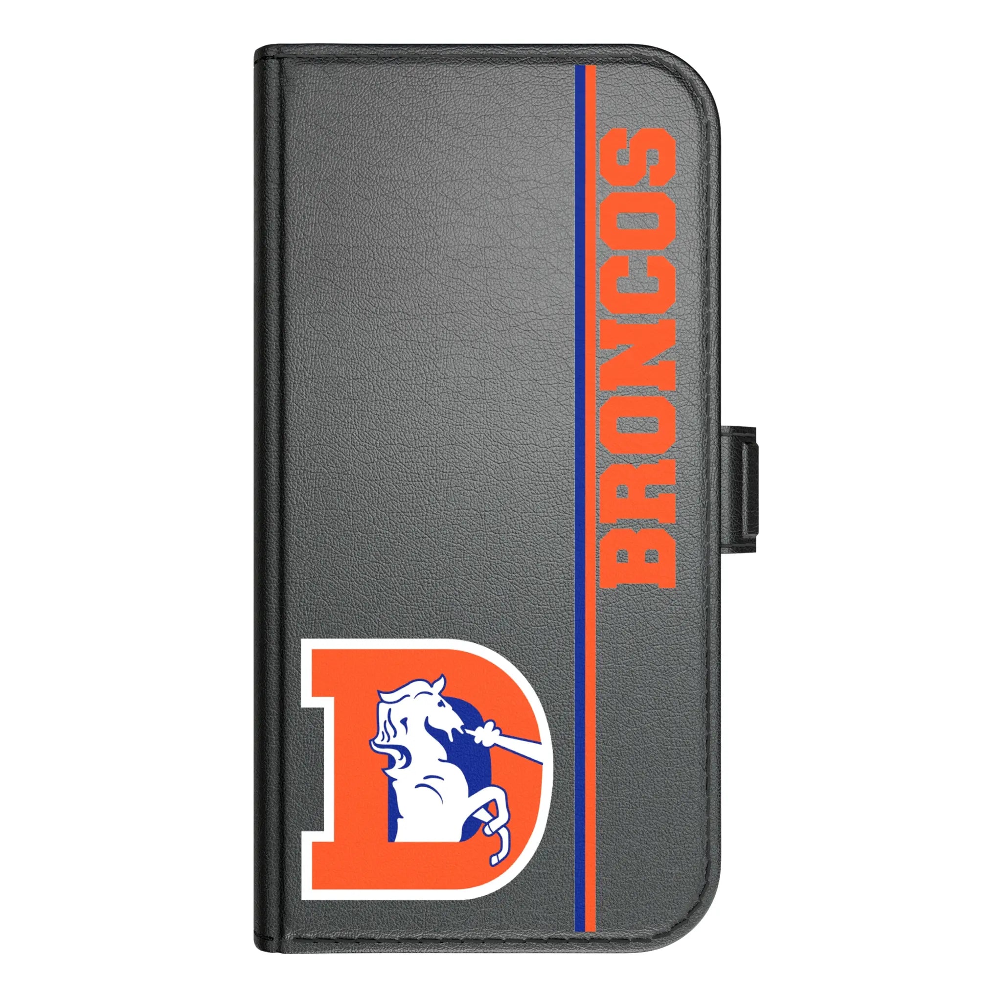 Denver Broncos 1993-1996 Historic Collection Sidebar iPhone Folio Phone Case for Apple iPhone#Device_iPhone 17