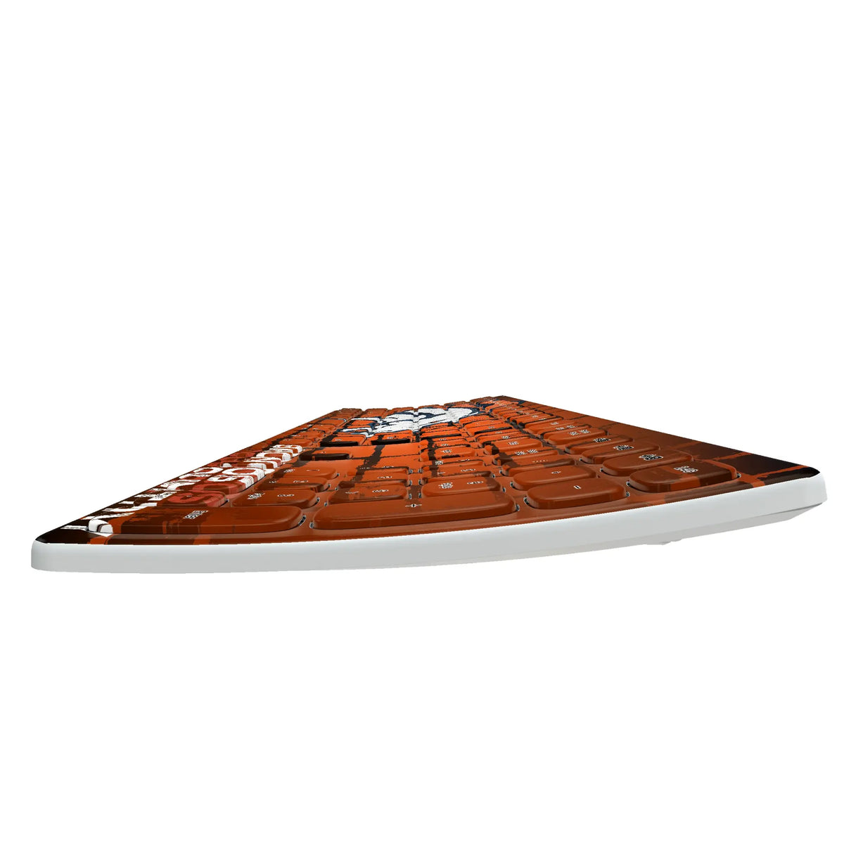 Denver Broncos Brick KKB605 Curved Wireless Keyboard