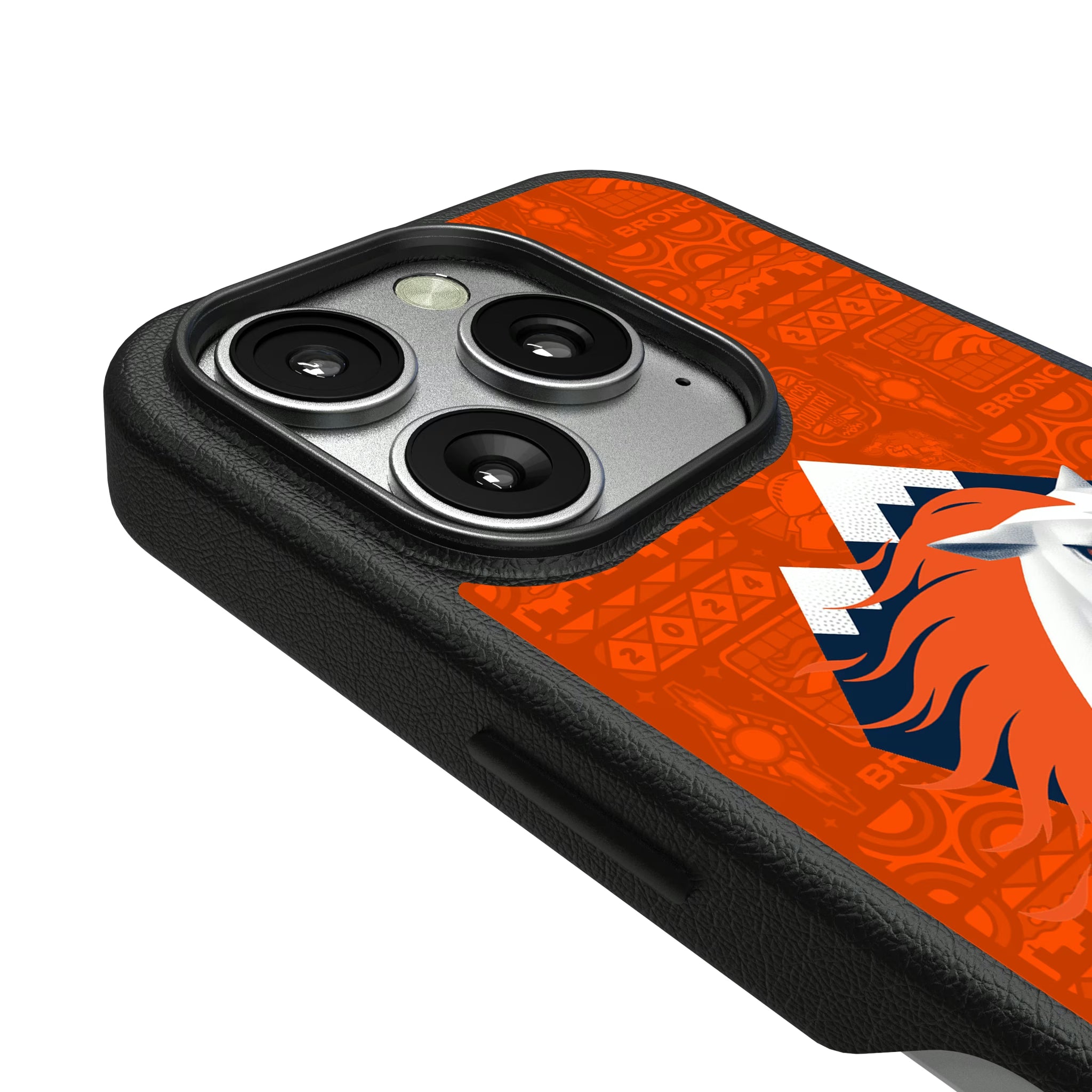 Denver Broncos Deco iPhone MagSafe Compatible Phone Case for Apple iPhone - Detail