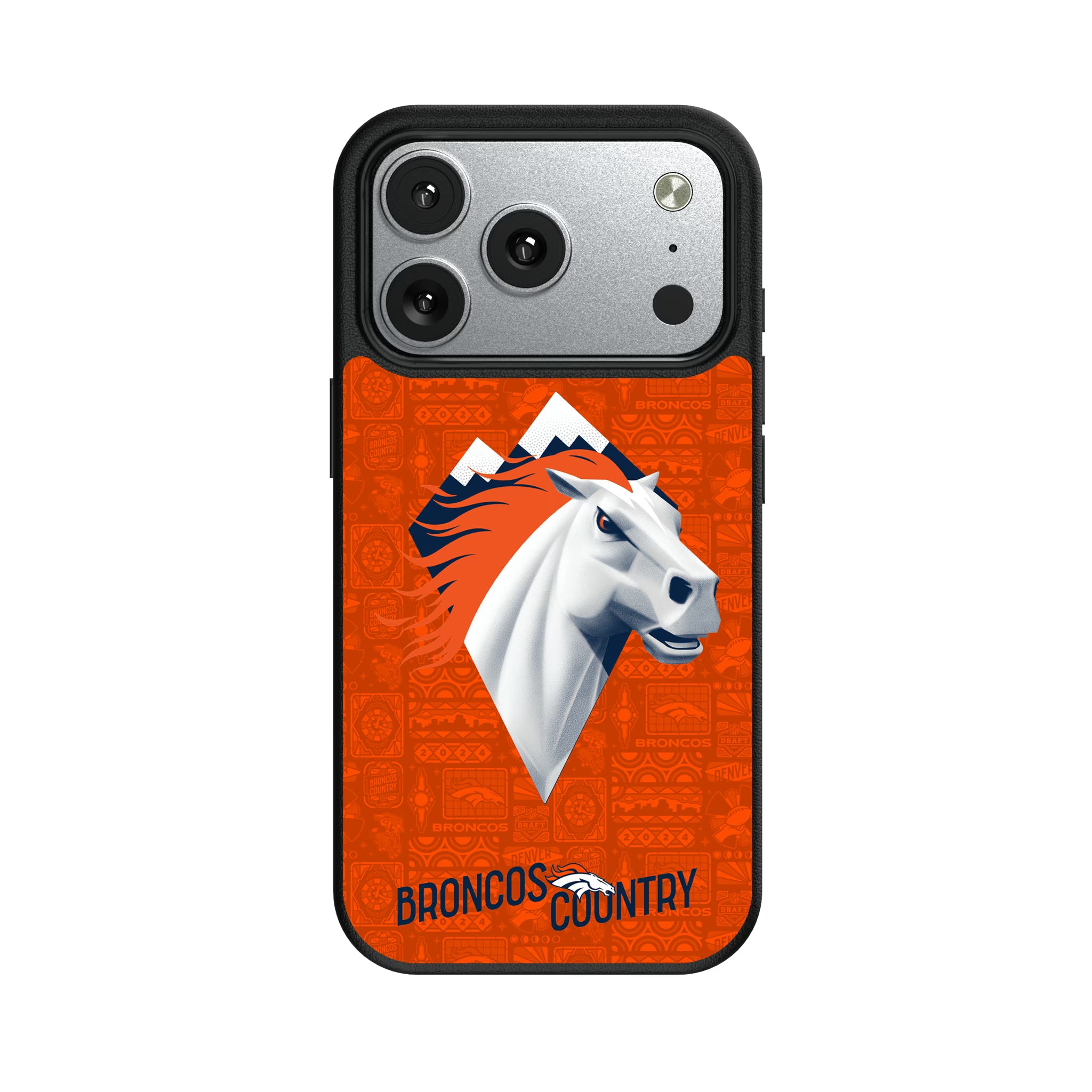Denver Broncos Deco iPhone MagSafe Compatible Phone Case for Apple iPhone#Device_iPhone 17 Pro