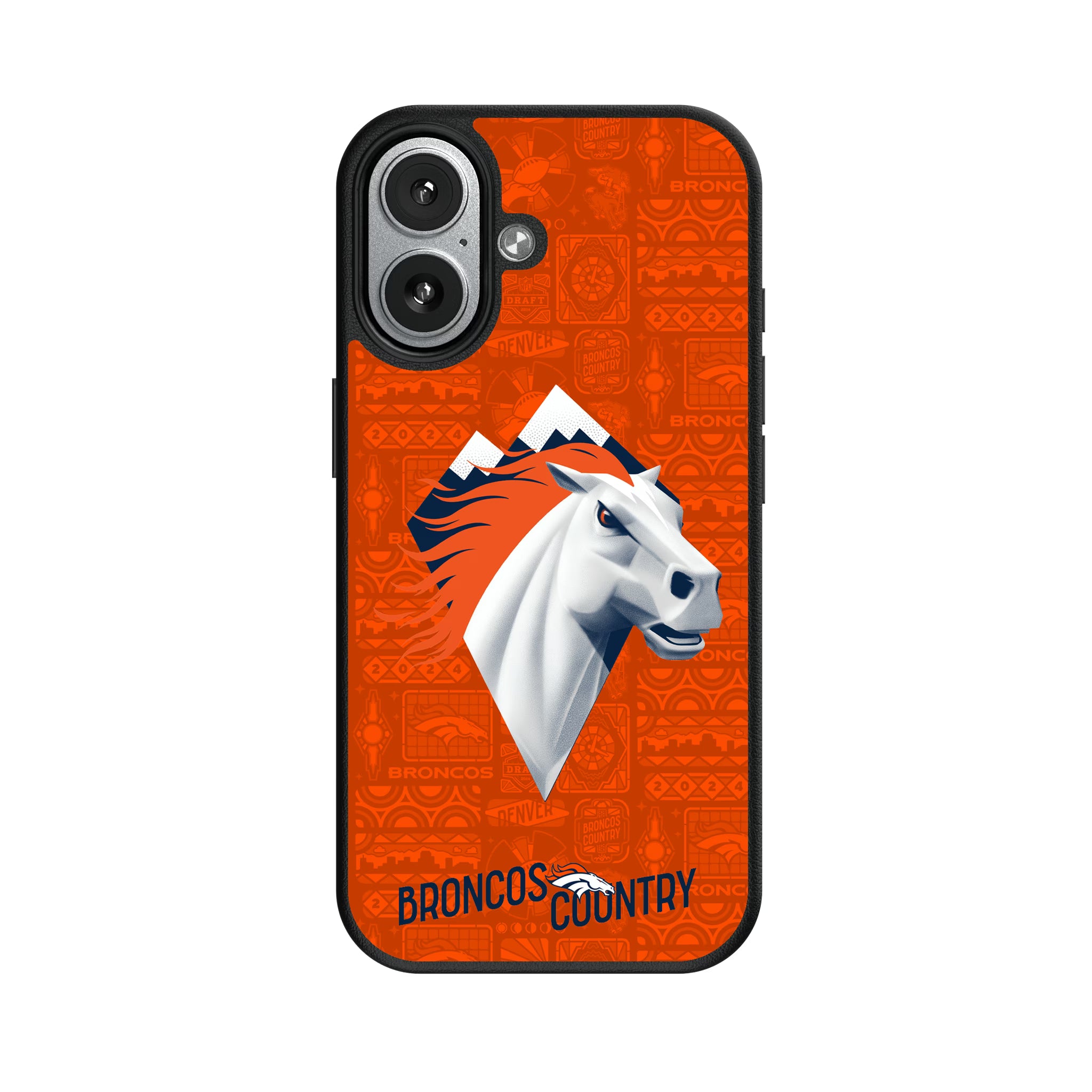 Denver Broncos Deco iPhone MagSafe Compatible Phone Case for Apple iPhone#Device_iPhone 17